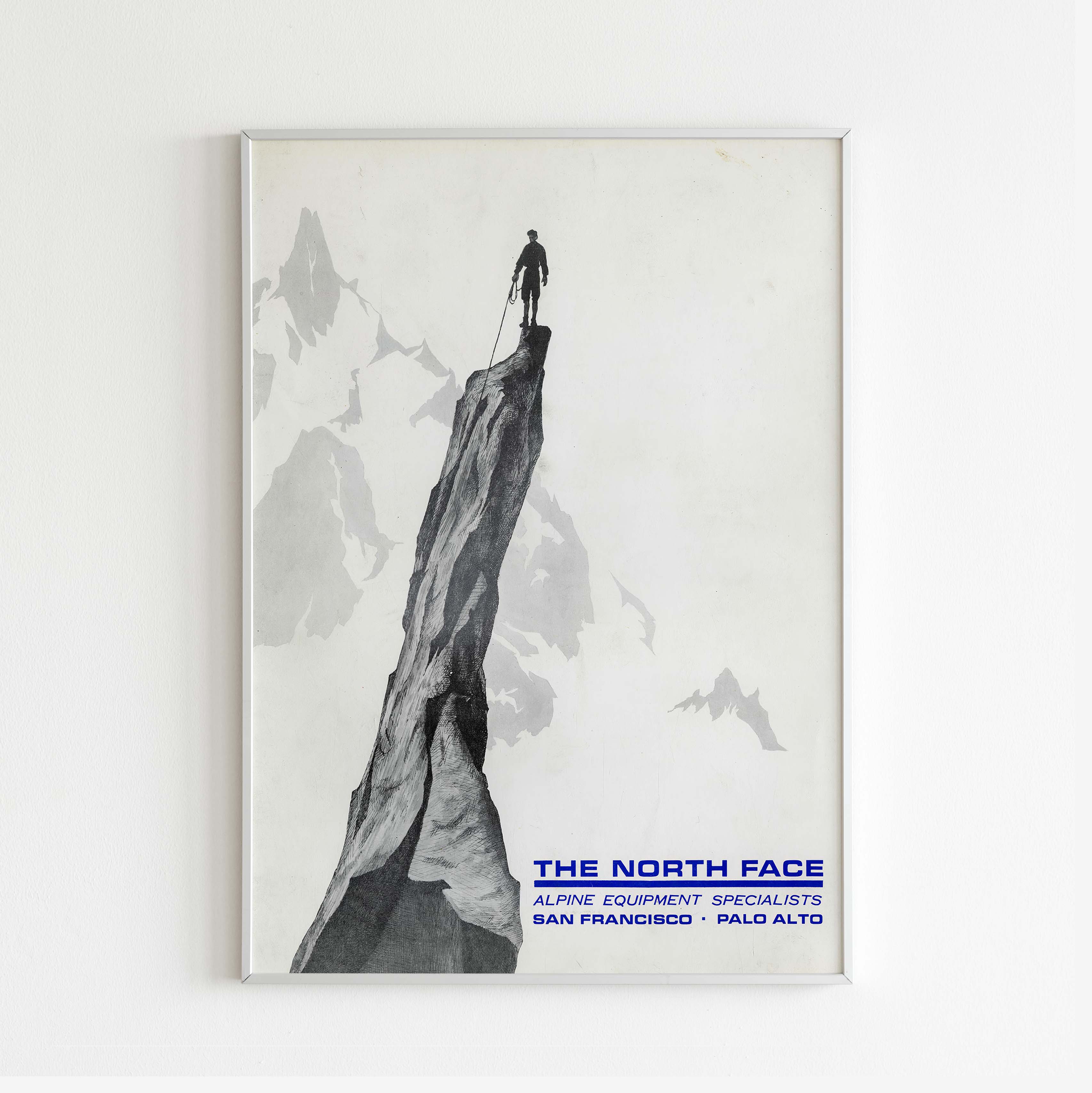 The North Face 1966 Magazine Front Cover Poster, Vintage Outdoor Print ...