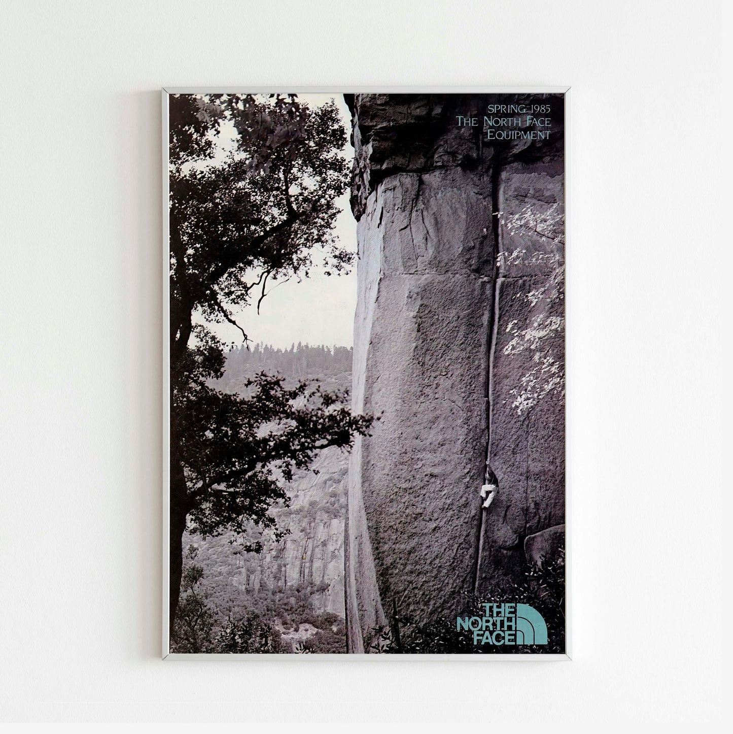 The North Face 1985 Magazine Front Cover Poster, Vintage Outdoor Print, Retro Wall Art, Journal Advertisement, 80s Style Ad, Explore Adventure Nostalgia, Urban Exploration Print