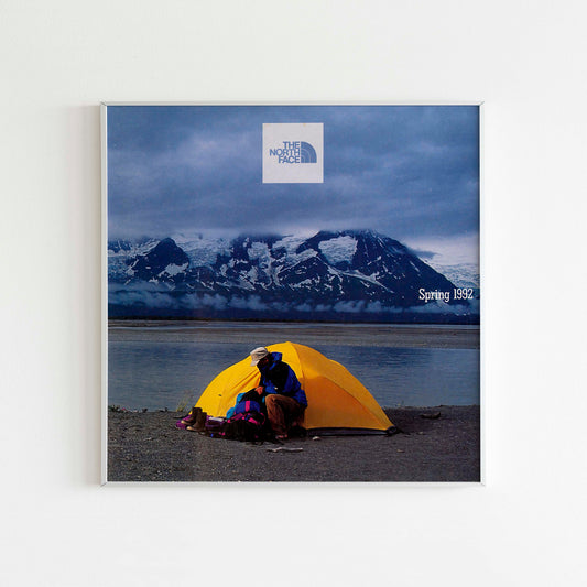 The North Face 1992 Spring Magazine Front Cover Poster, Vintage Outdoor Print, Retro Wall Art, Journal Advertisement, 90s Style Ad, Explore Spring Adventure, Urban Exploration Print