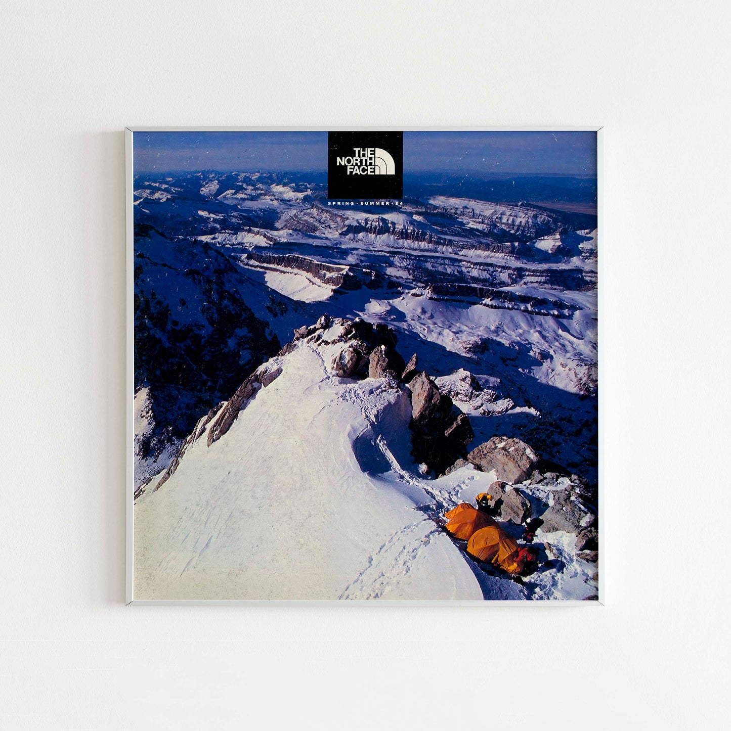 The North Face 1994 Spring/Summer Magazine Front Cover Poster, Vintage Outdoor Print, Retro Wall Art, Journal Advertisement, 90s Style Ad, Explore Seasonal Adventure, Urban Exploration Print