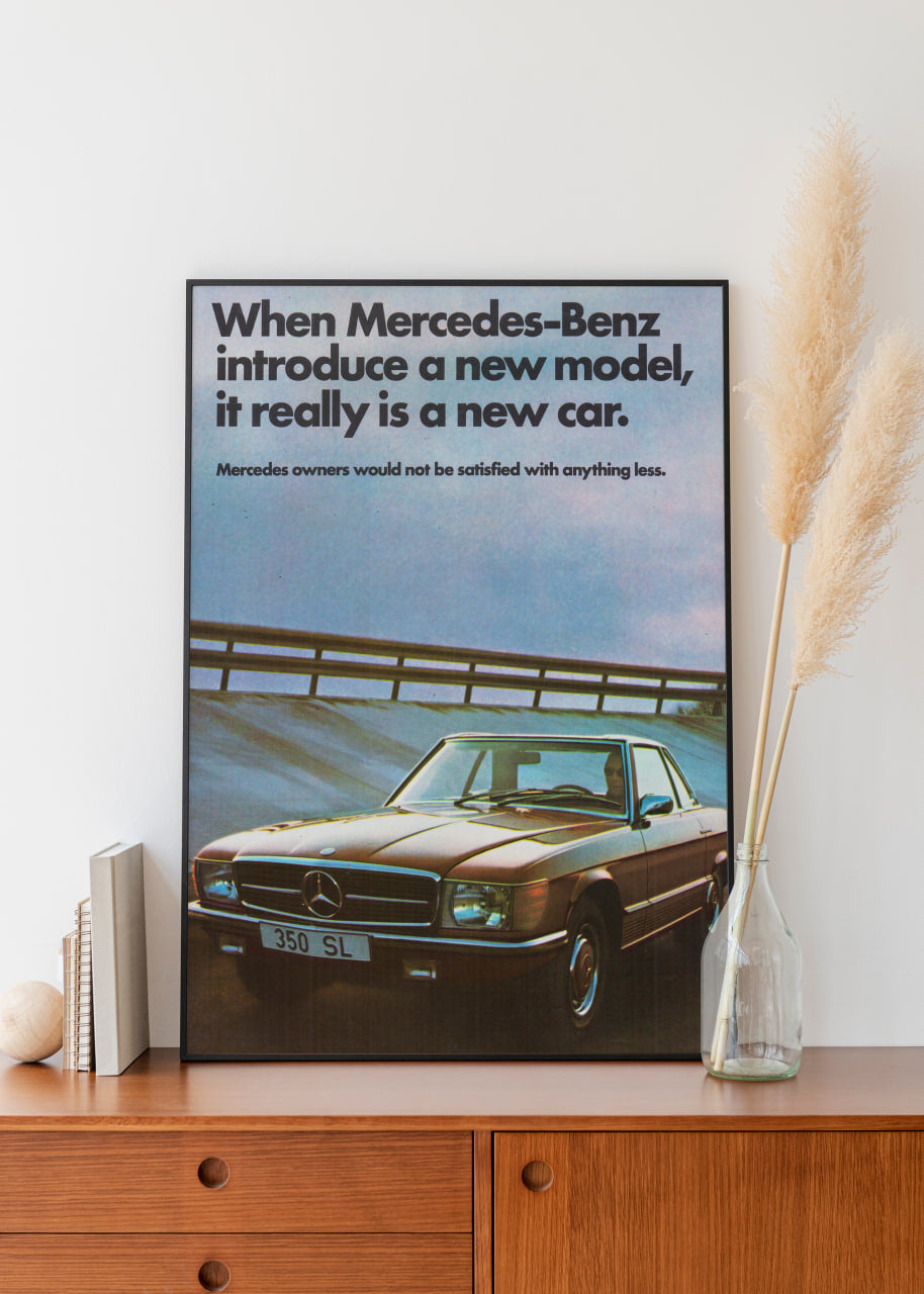Mercedes Poster