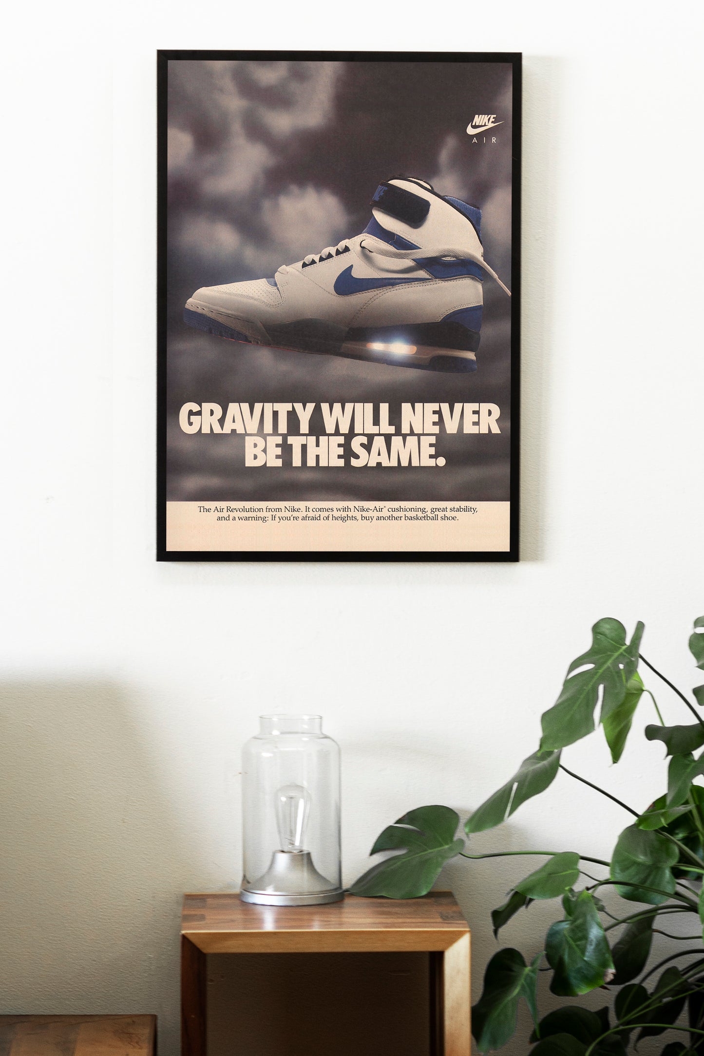 Nike Air "Gravity Will Never Be The Same" Poster