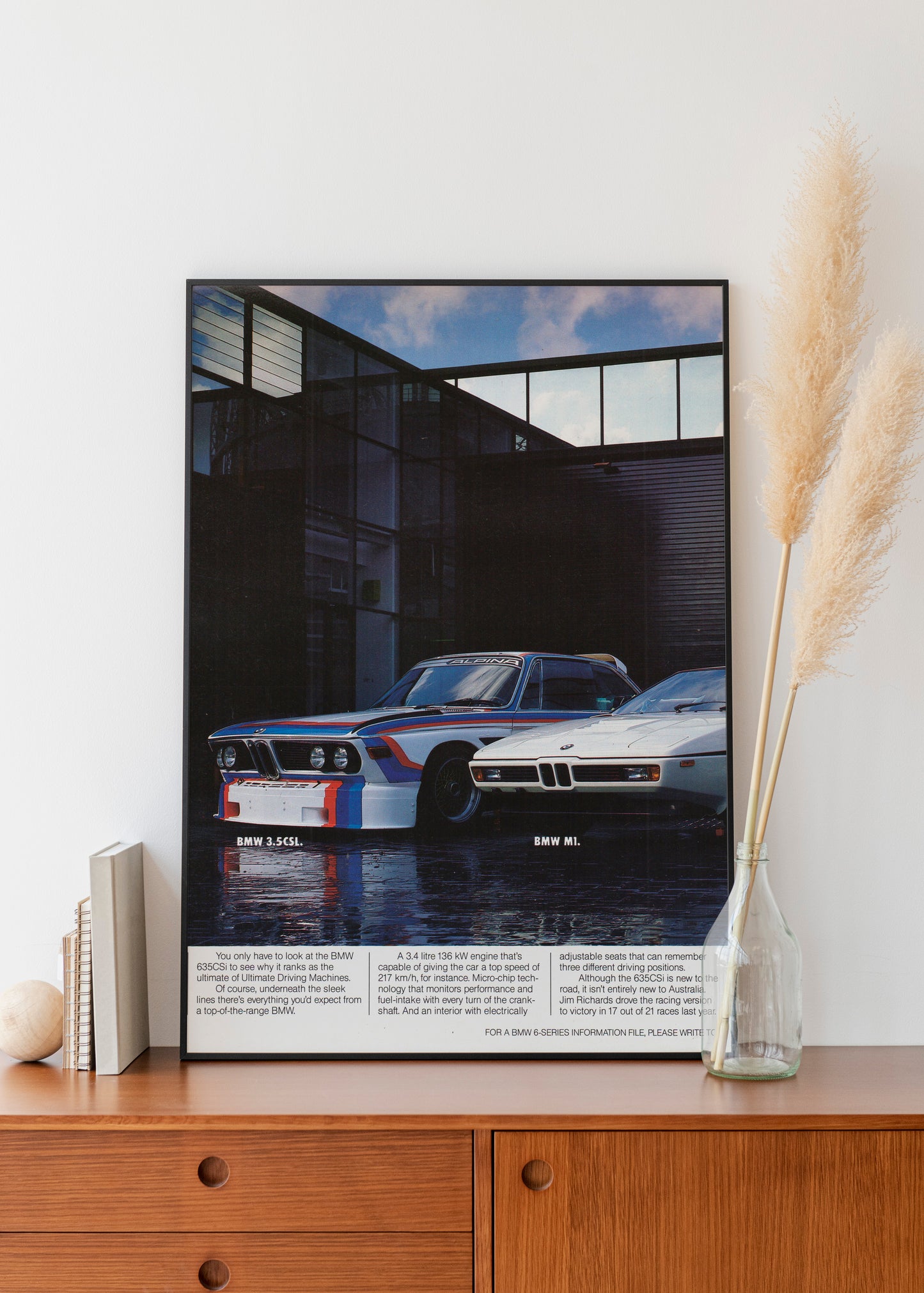 BMW M-Style Poster