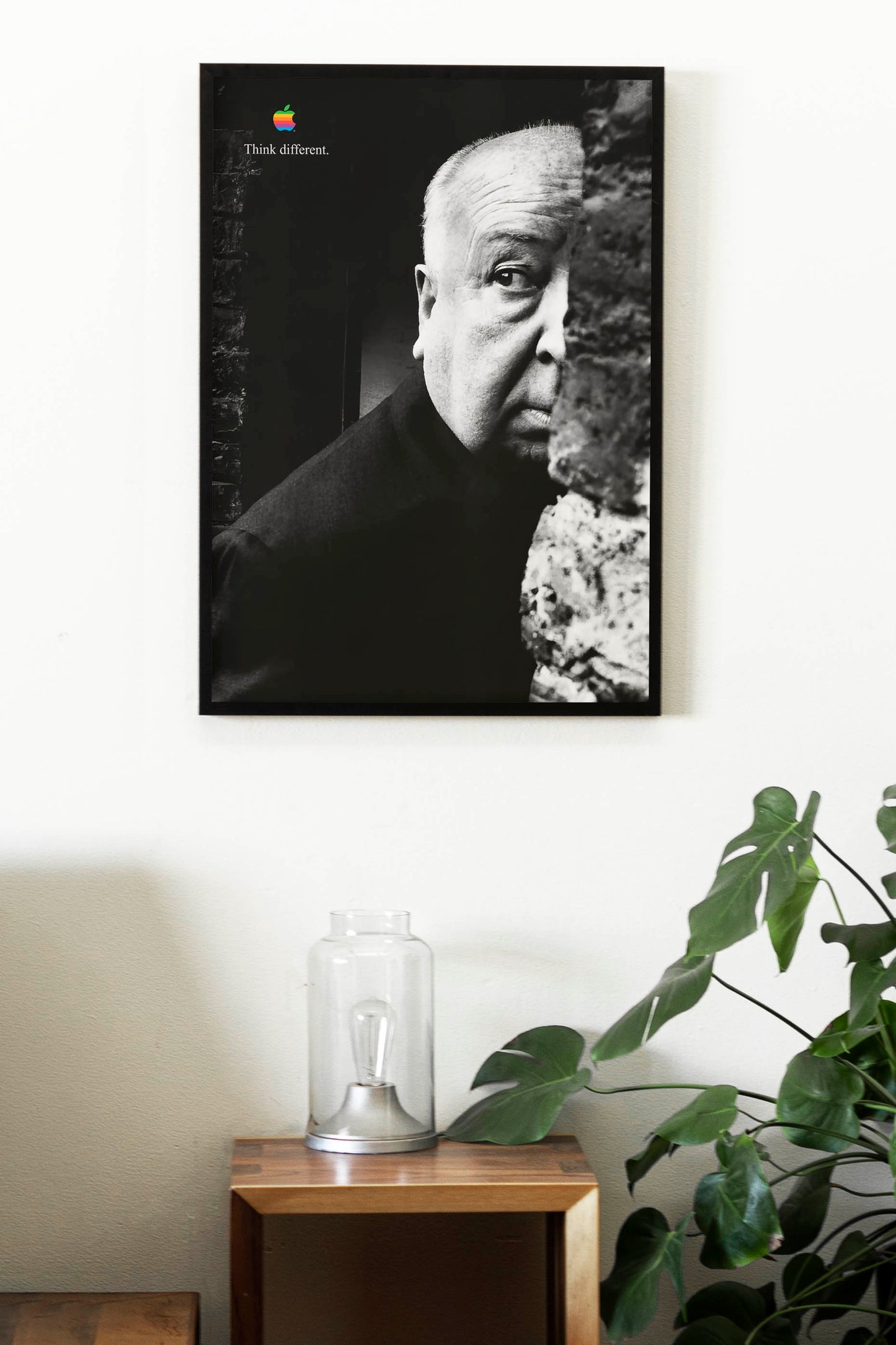 Apple Alfred Hitchcock "Think Different" Poster