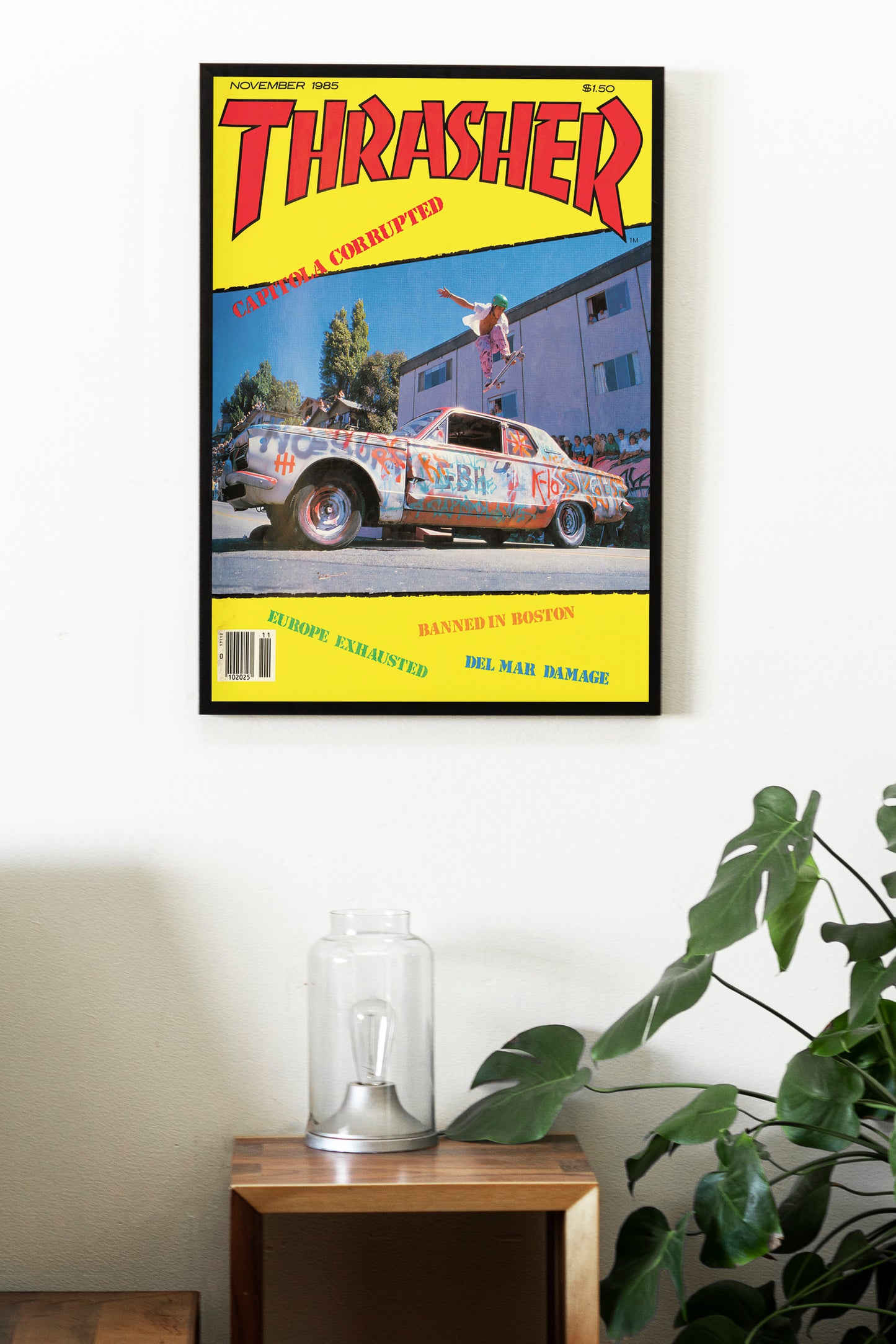 Thrasher 1985 November Front Cover Poster