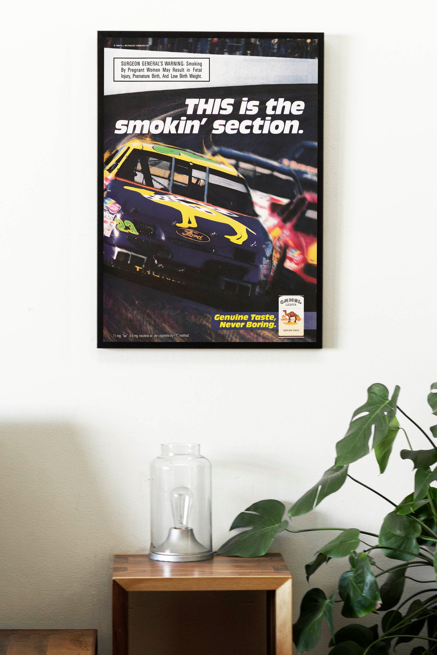 Camel NASCAR Poster