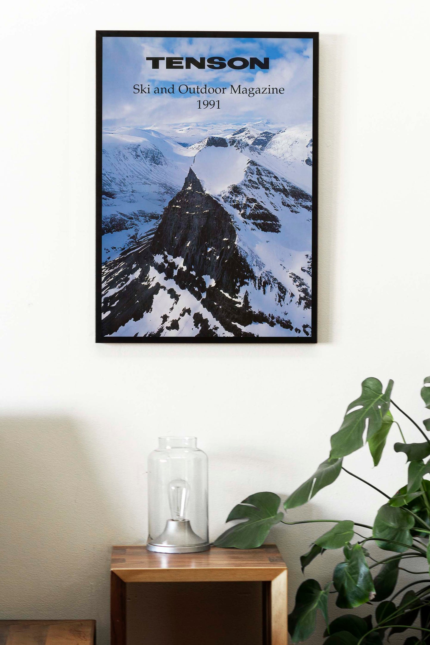 Tenson 1991 Ski And Outdoor Magazine Front Cover Poster