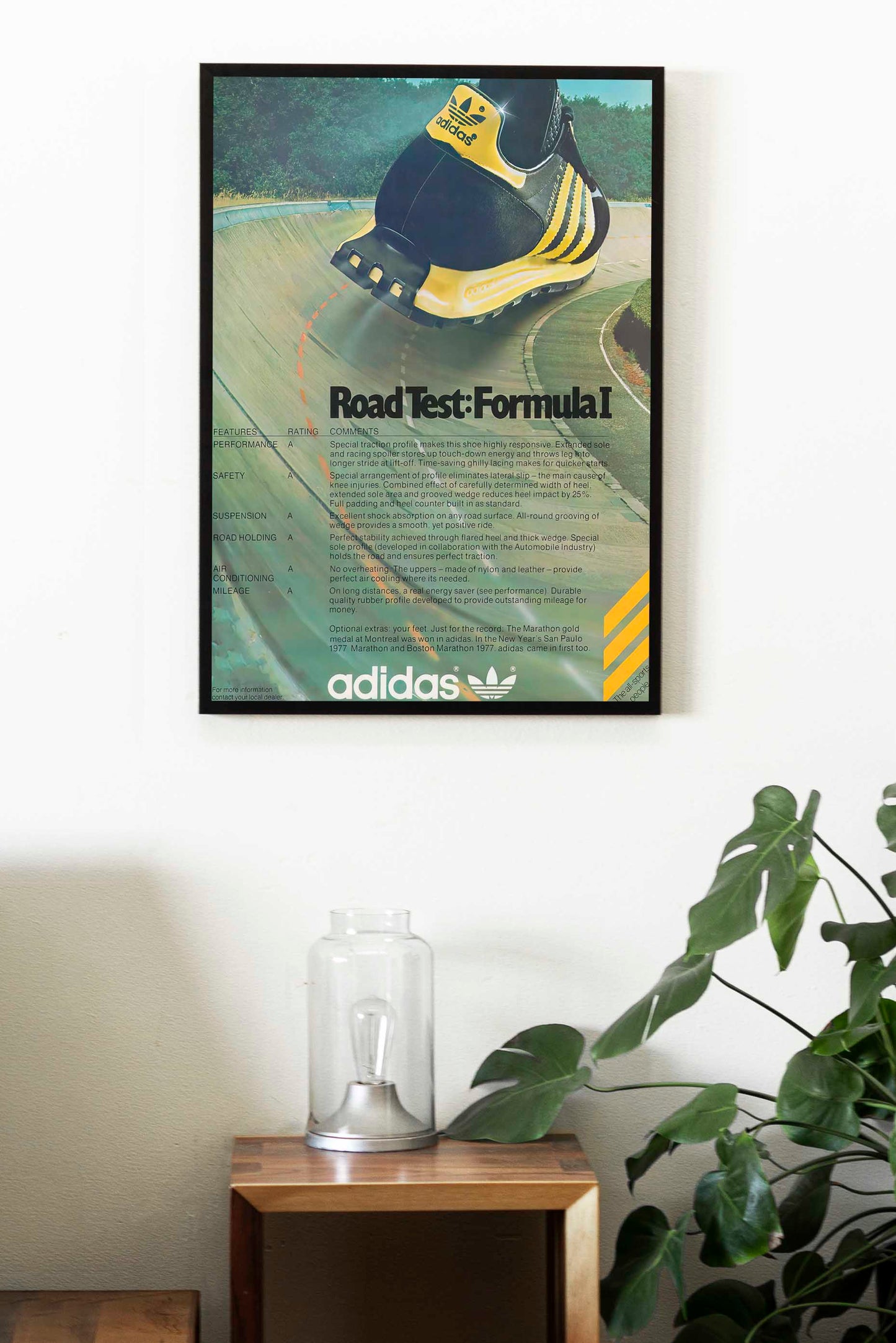 Adidas Formula 1 Poster