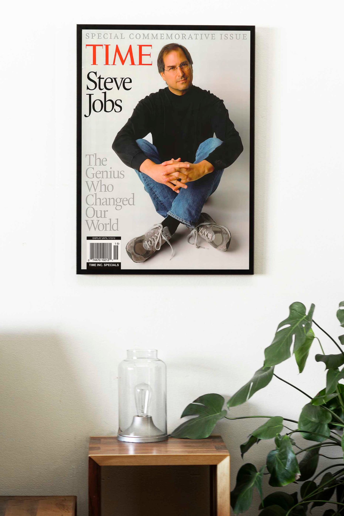 Time Front Cover Steve Jobs Apple Poster