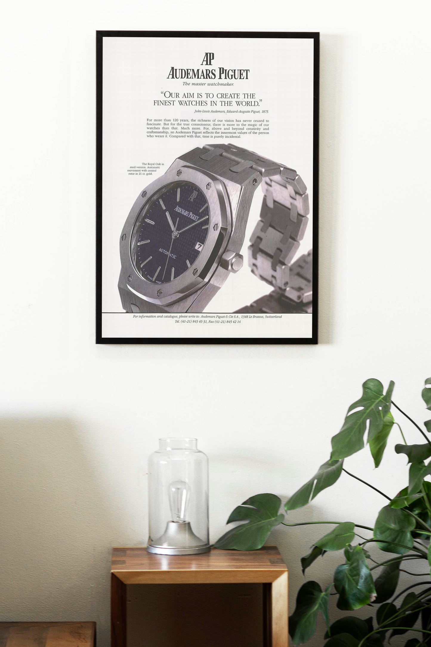 Audemars Piguet Royal Oak Watch Poster