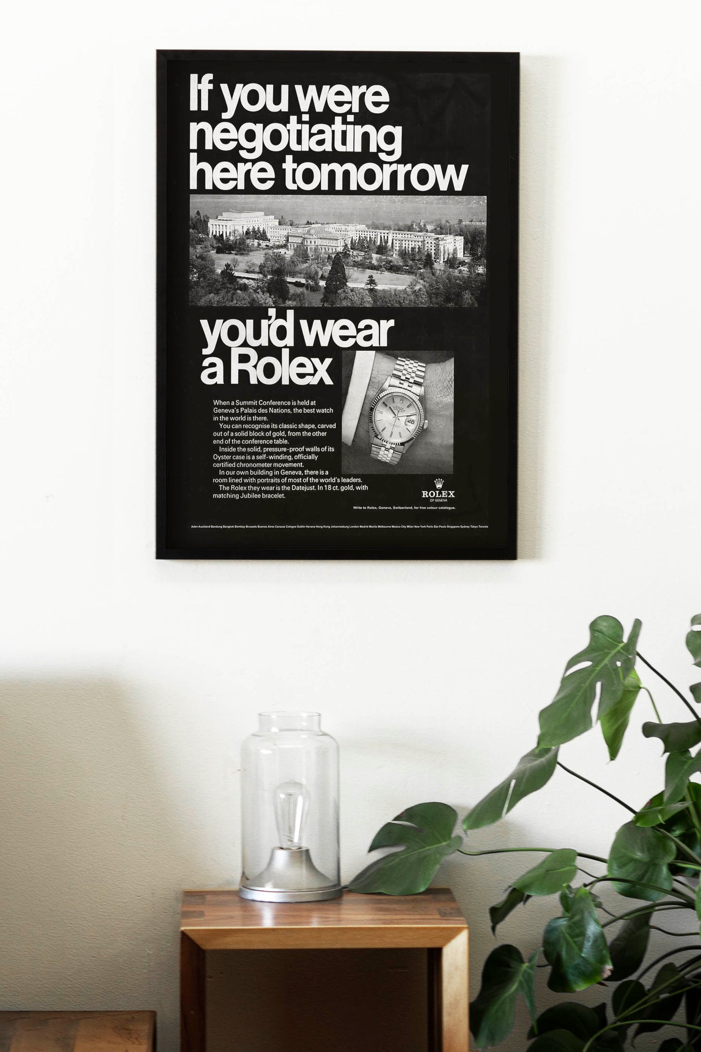 Rolex Oyster Poster