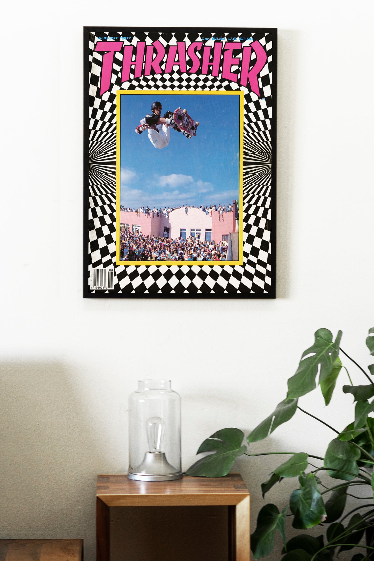 Thrasher 1987 August Front Cover Poster