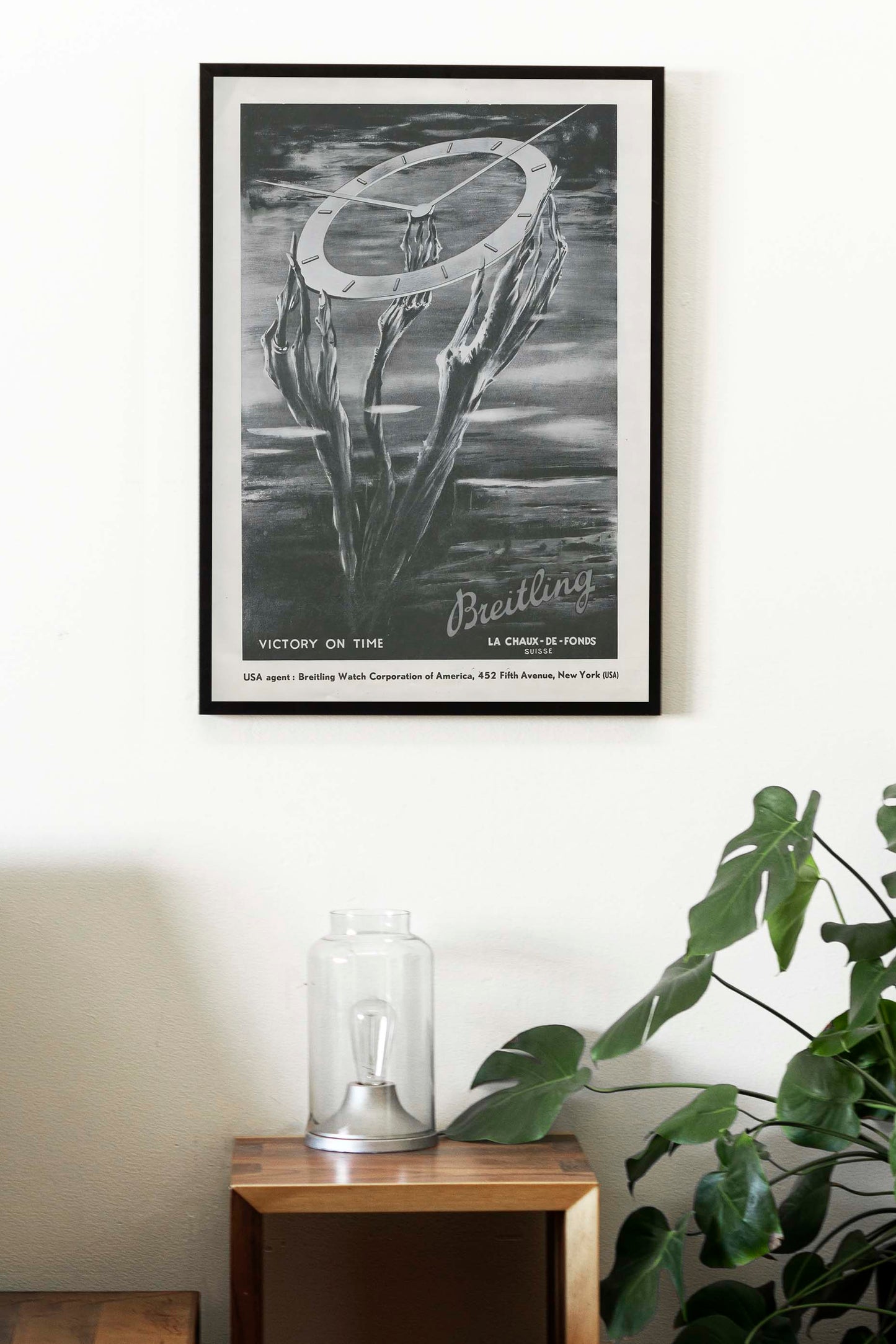Breitling "Victory On Time" Watch Poster