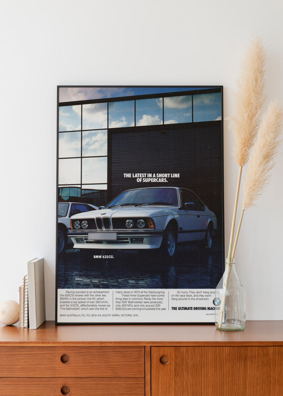 BMW Poster