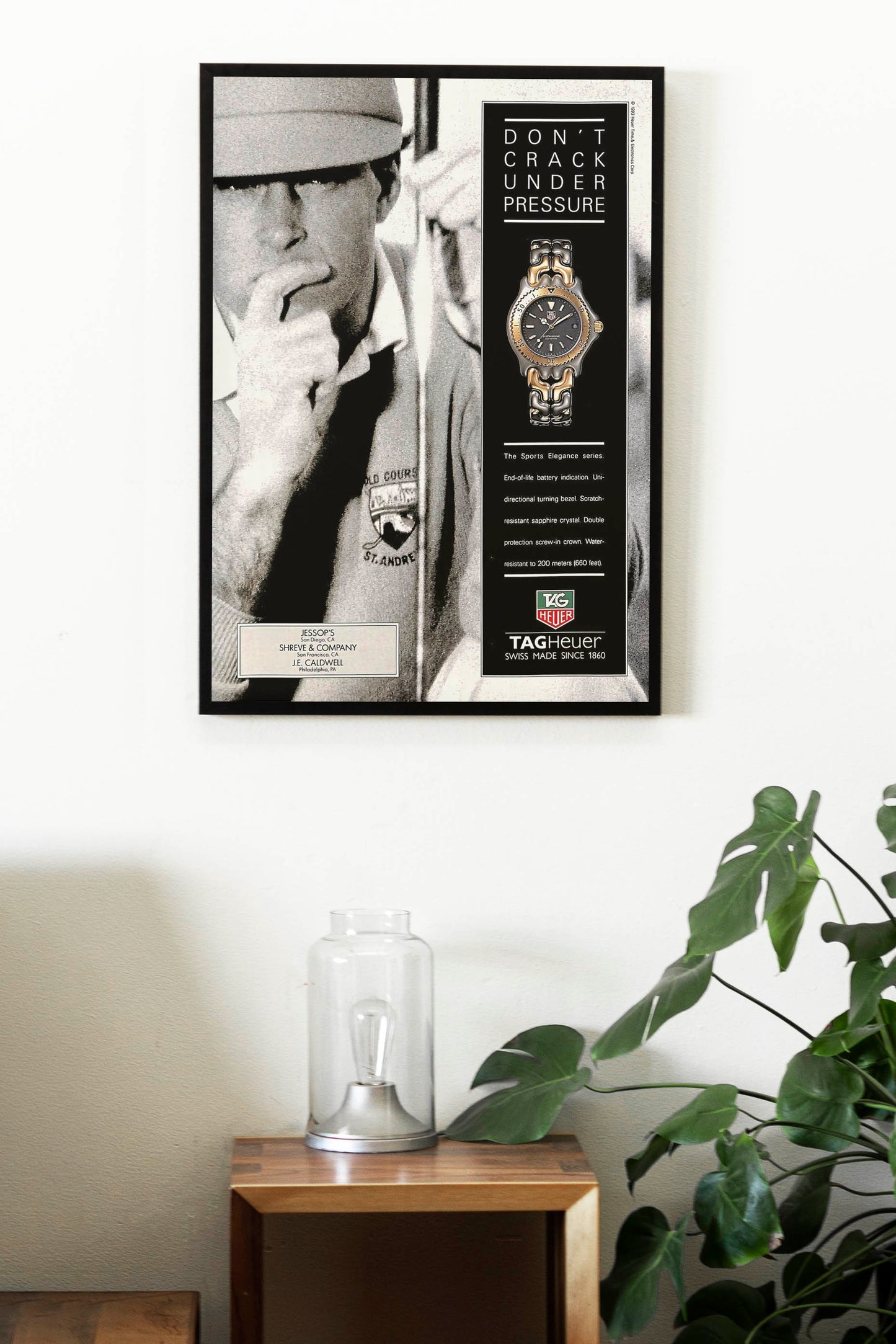 TAG Heuer Watch Poster
