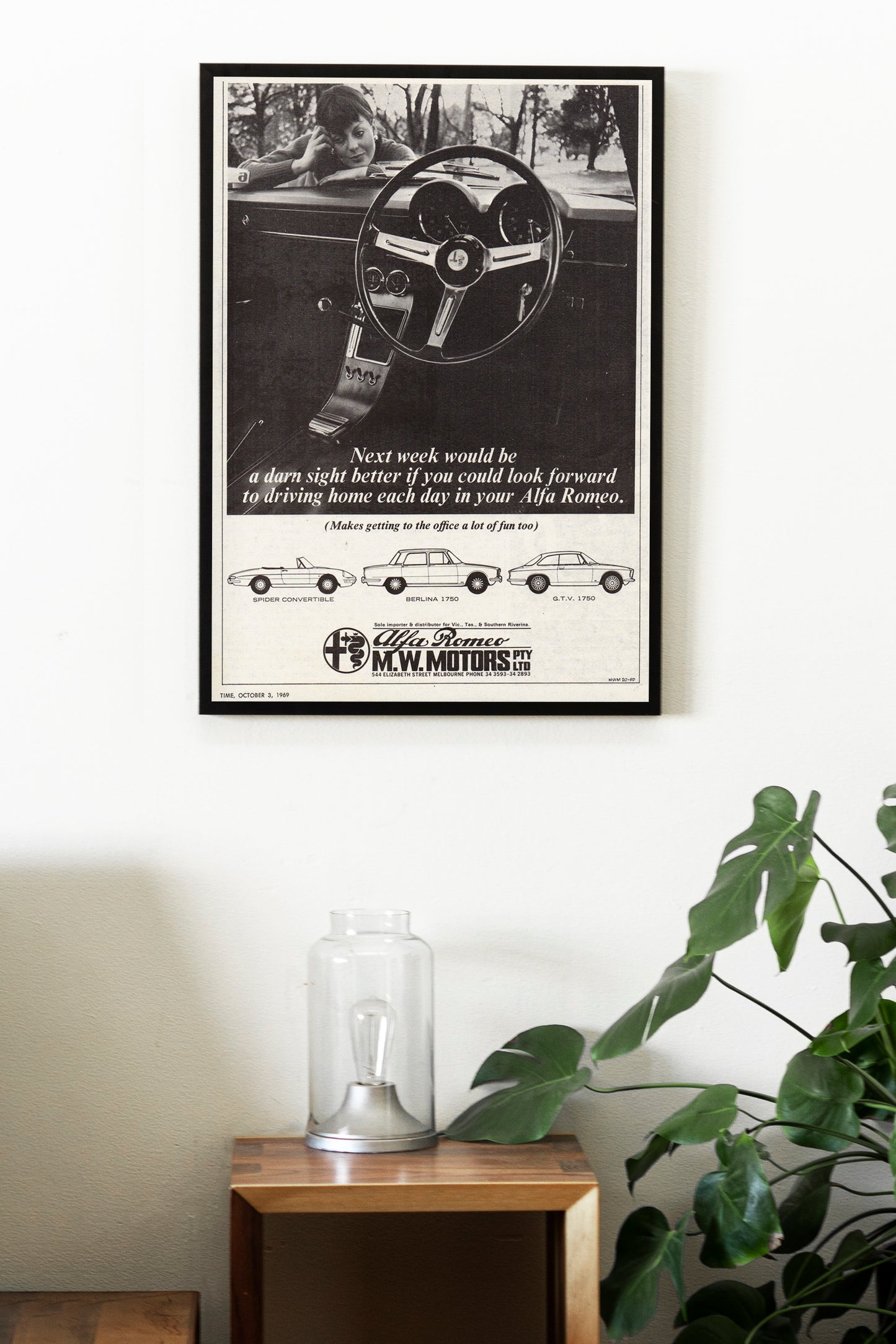 Alfa Romeo Poster