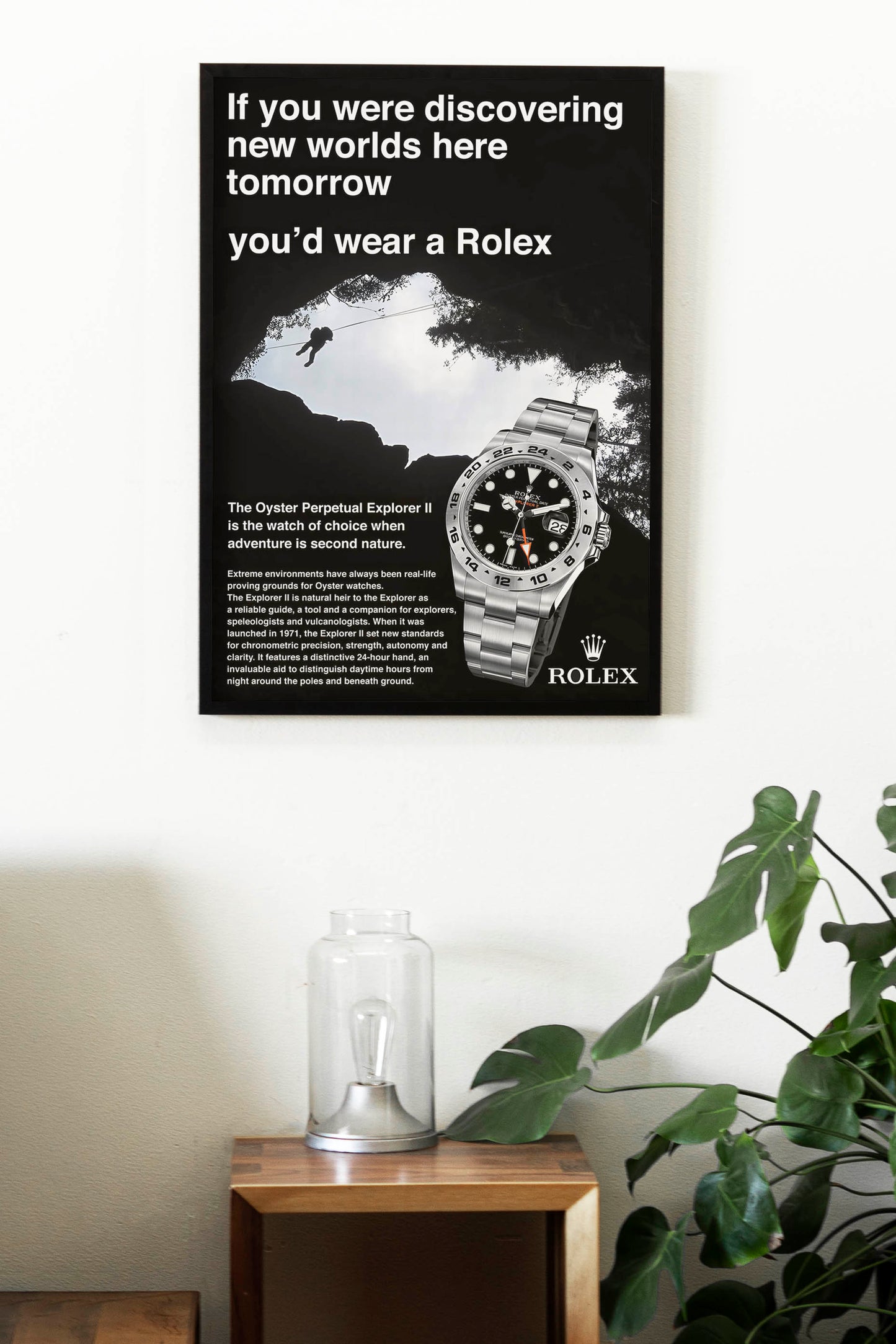 Rolex Oyster Perpetual Explorer II Poster