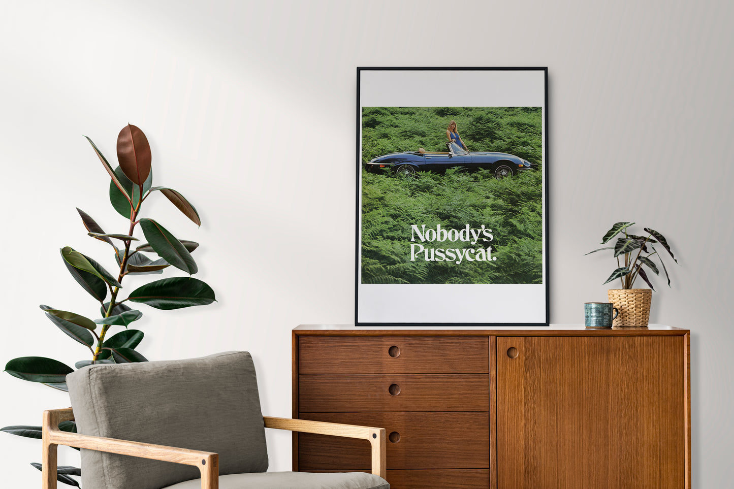 Jaguar "Nobody's Pussycat" Poster