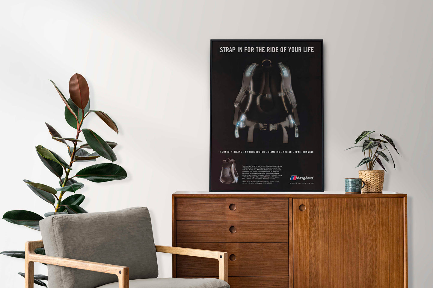 Berghaus Backpack Poster