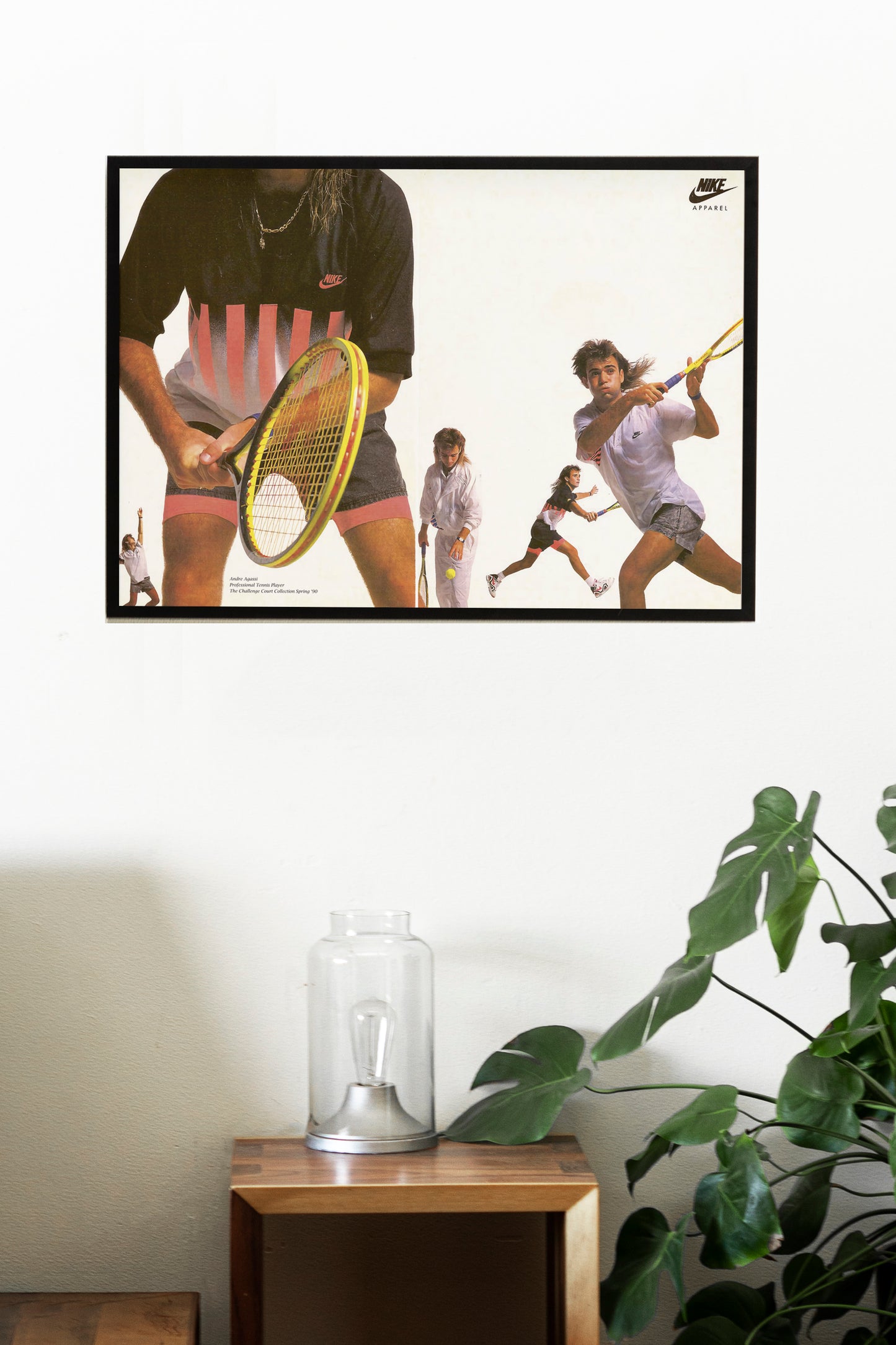 Nike Challenge Court Andre Agassi Poster