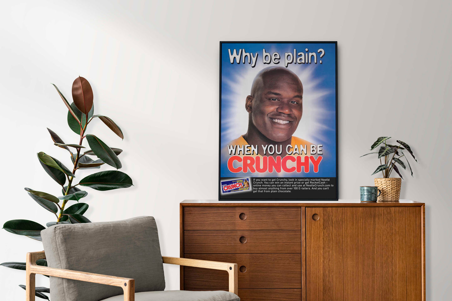 Crunch Shaq Poster