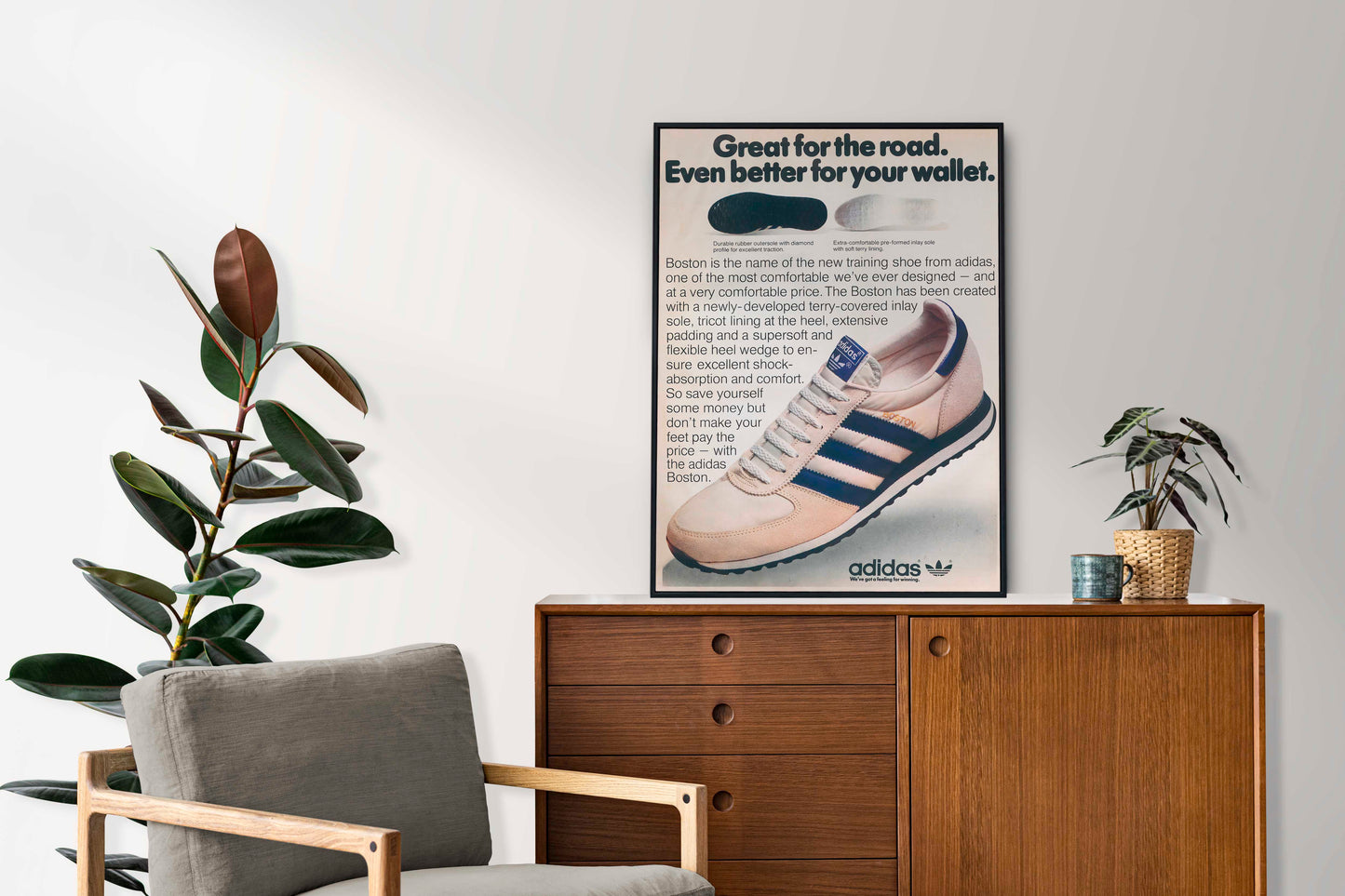 Adidas Boston Poster