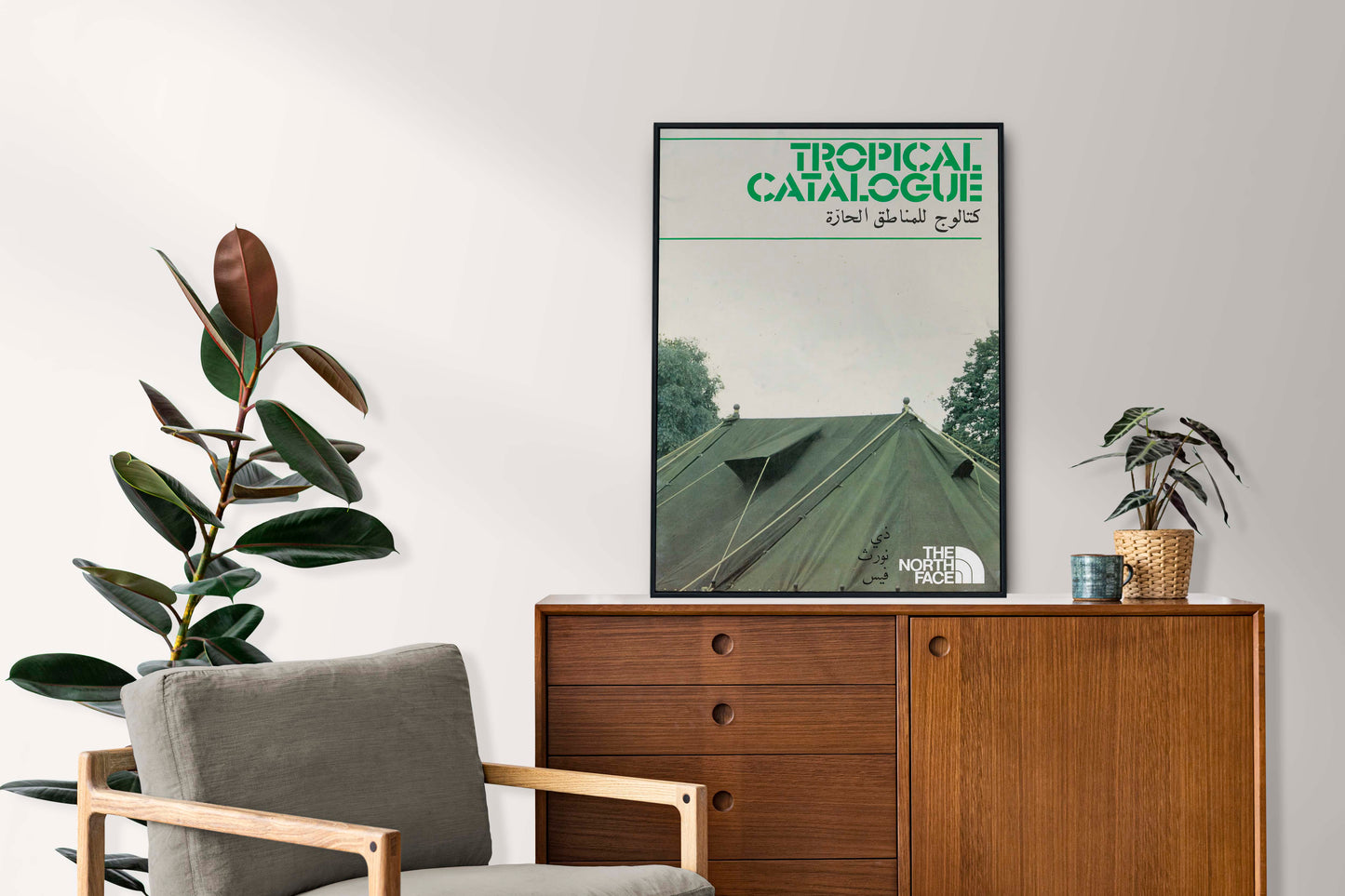 The North Face Tropical Catalogue Poster