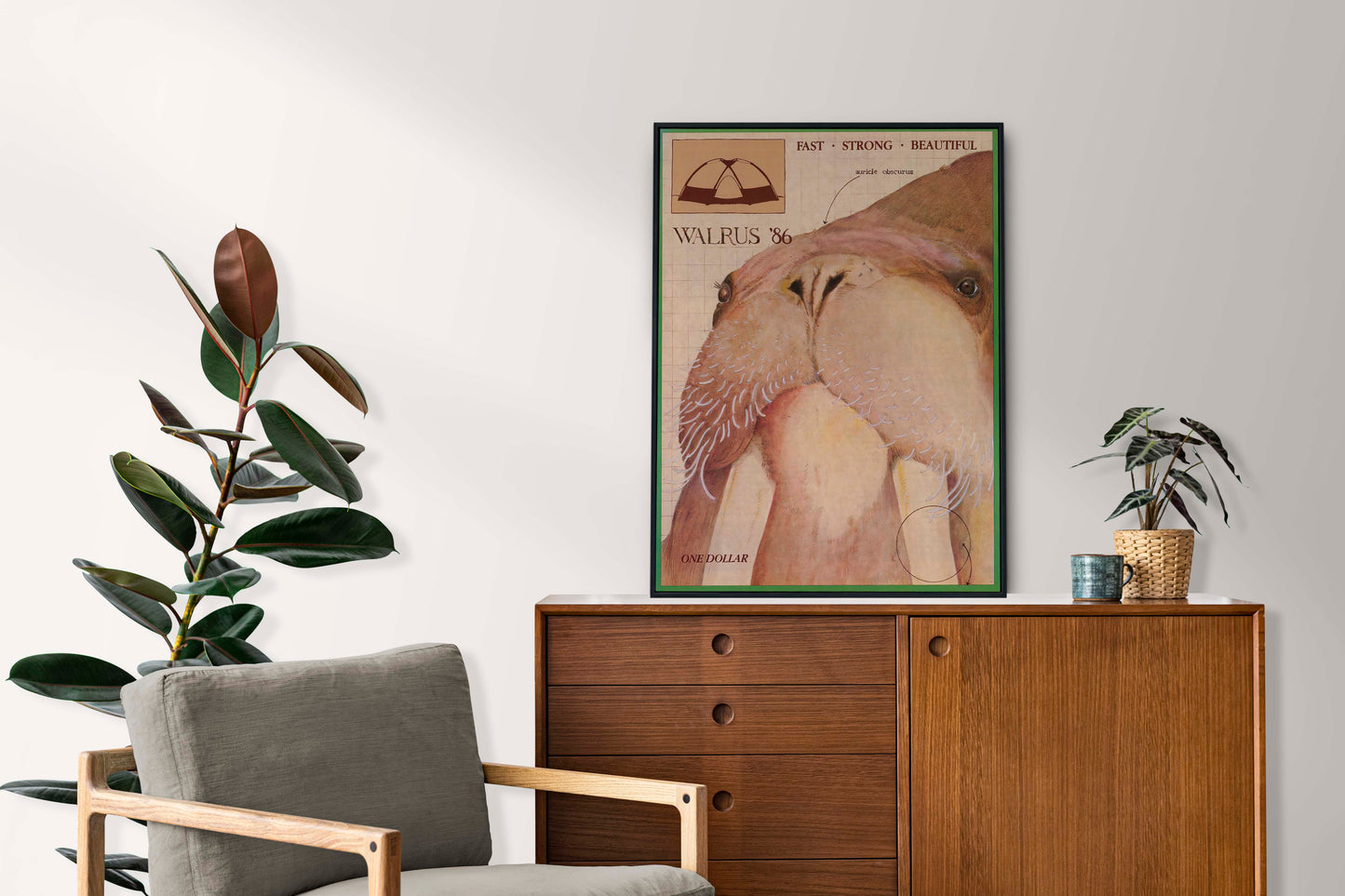 Walrus 1986 Catalogue Poster