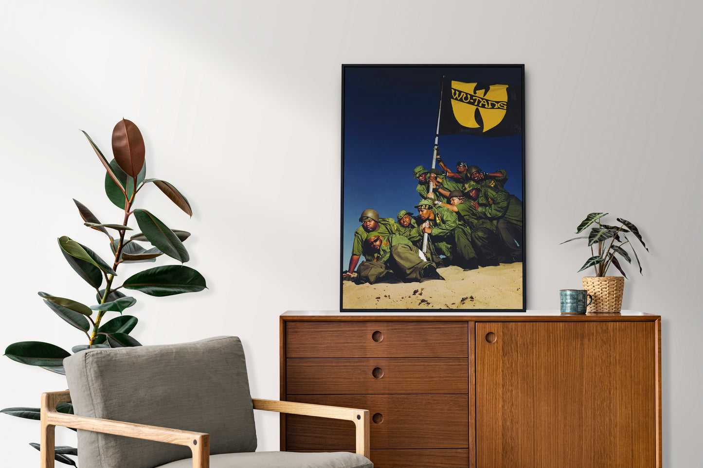 Wu-Tang Clan Iron Flag Album 2001 Poster
