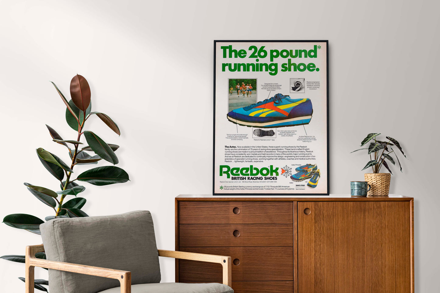 Reebok Aztec Poster