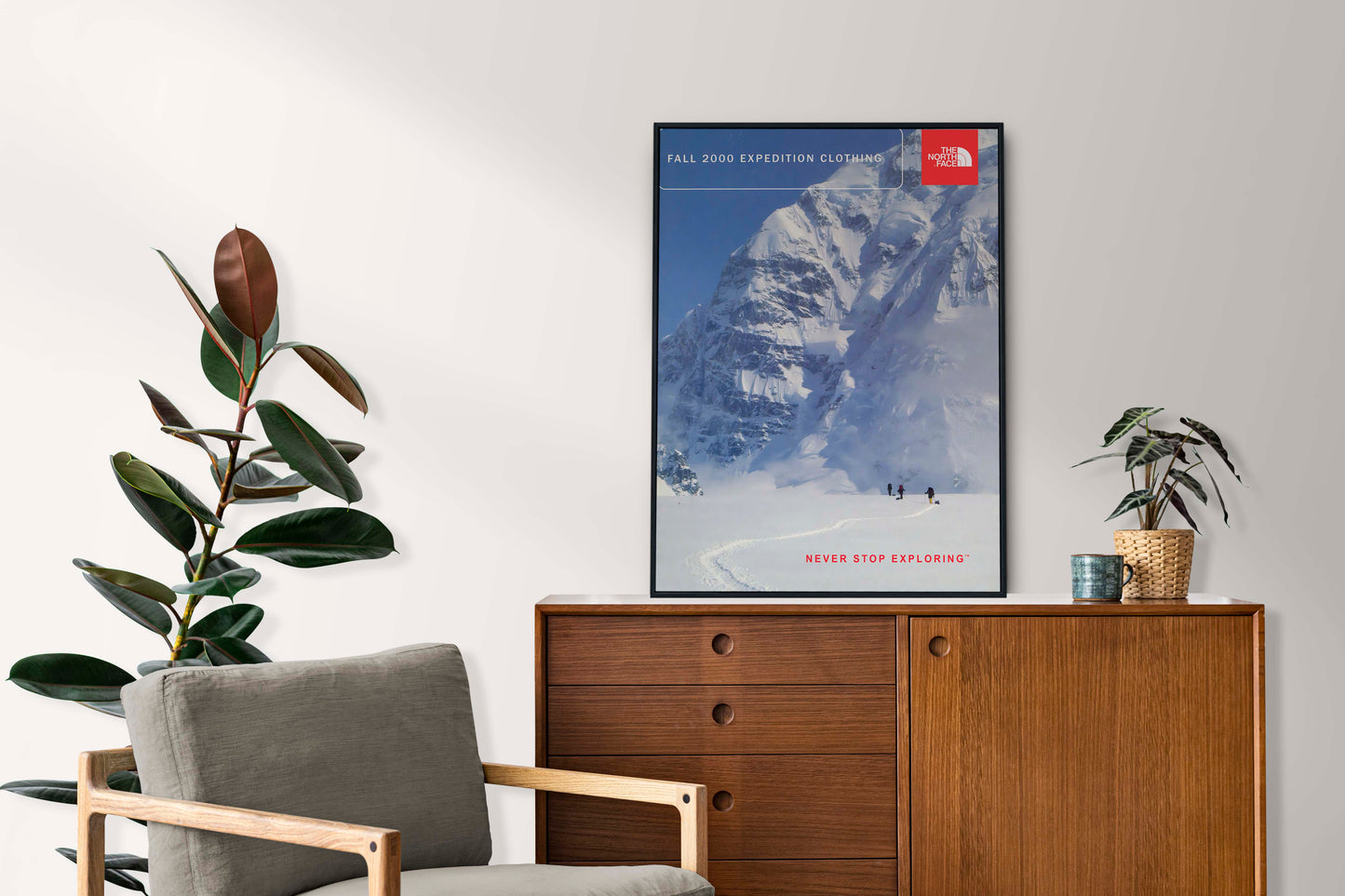 The North Face 2000 Fall Magazine Front Cover Poster