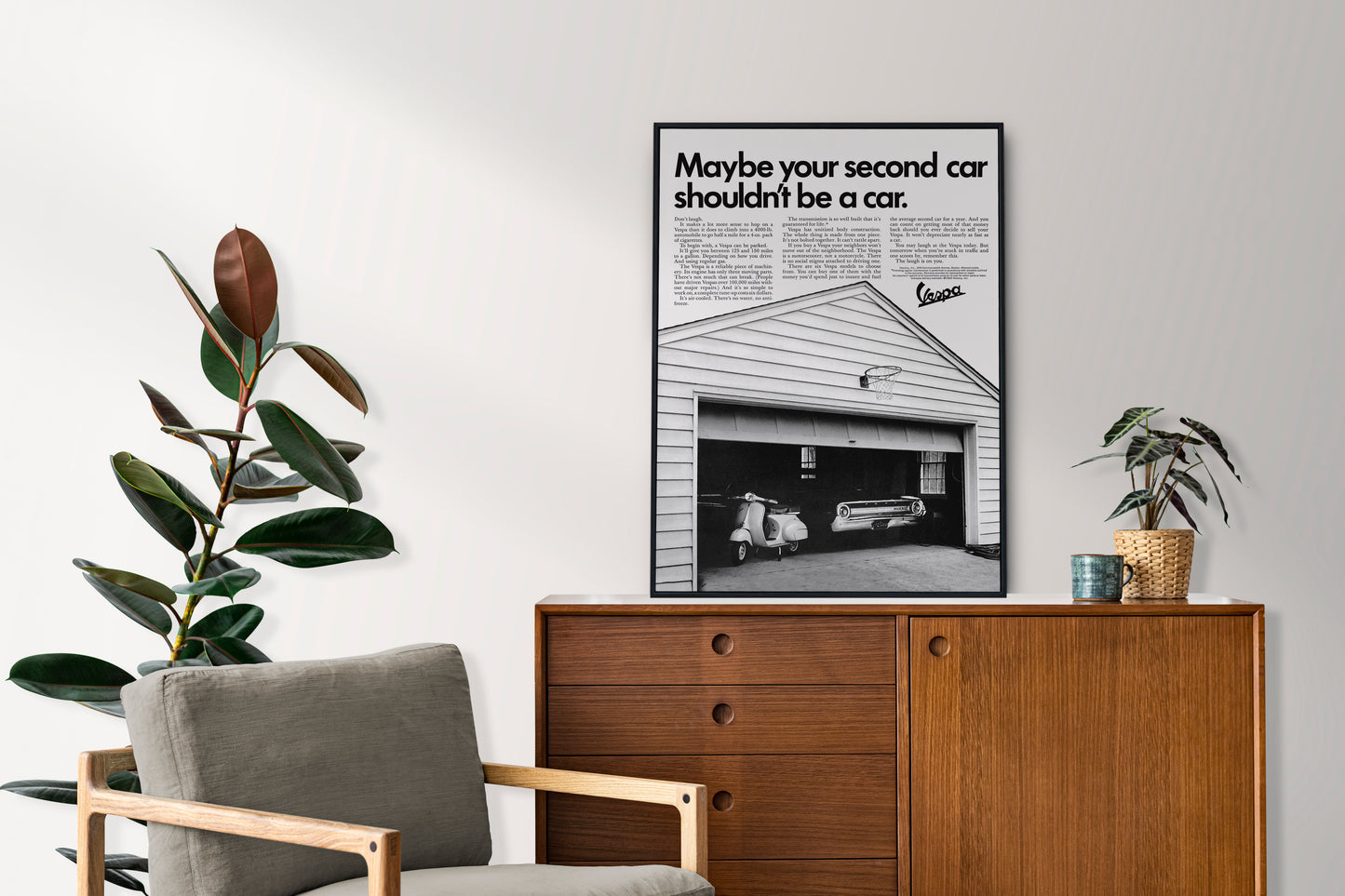 Vespa Piaggio Poster