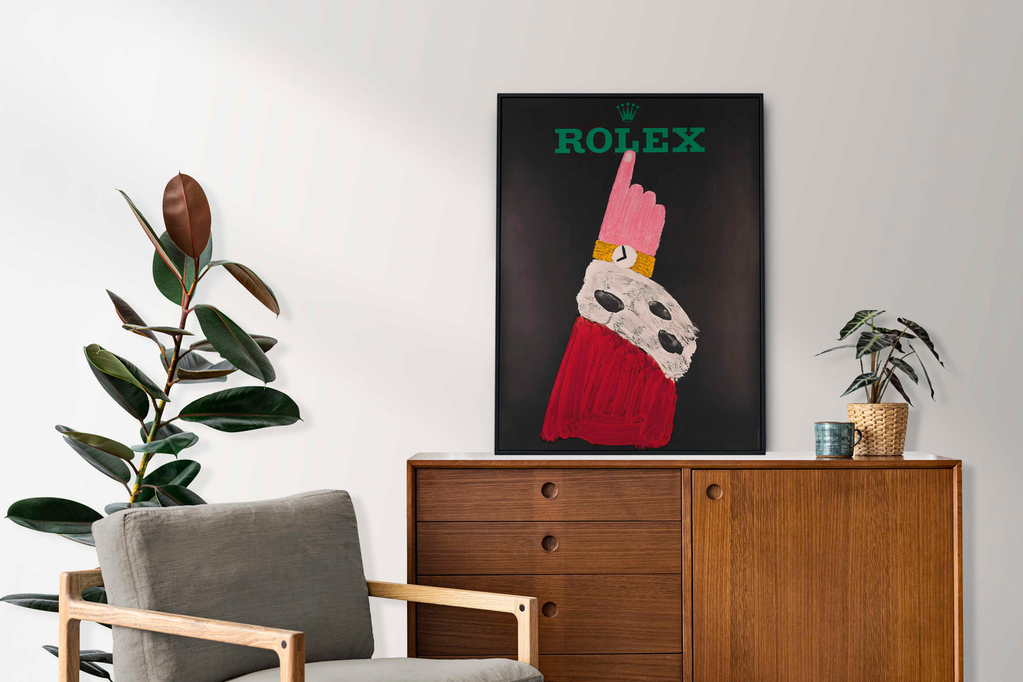 Rolex Herbert Leupin Poster