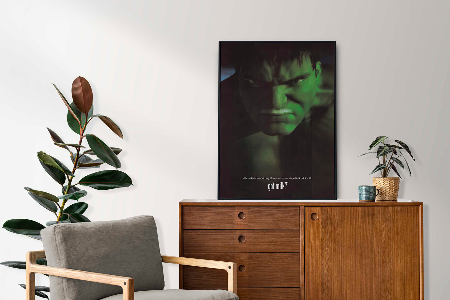 Got Milk? Hulk Poster