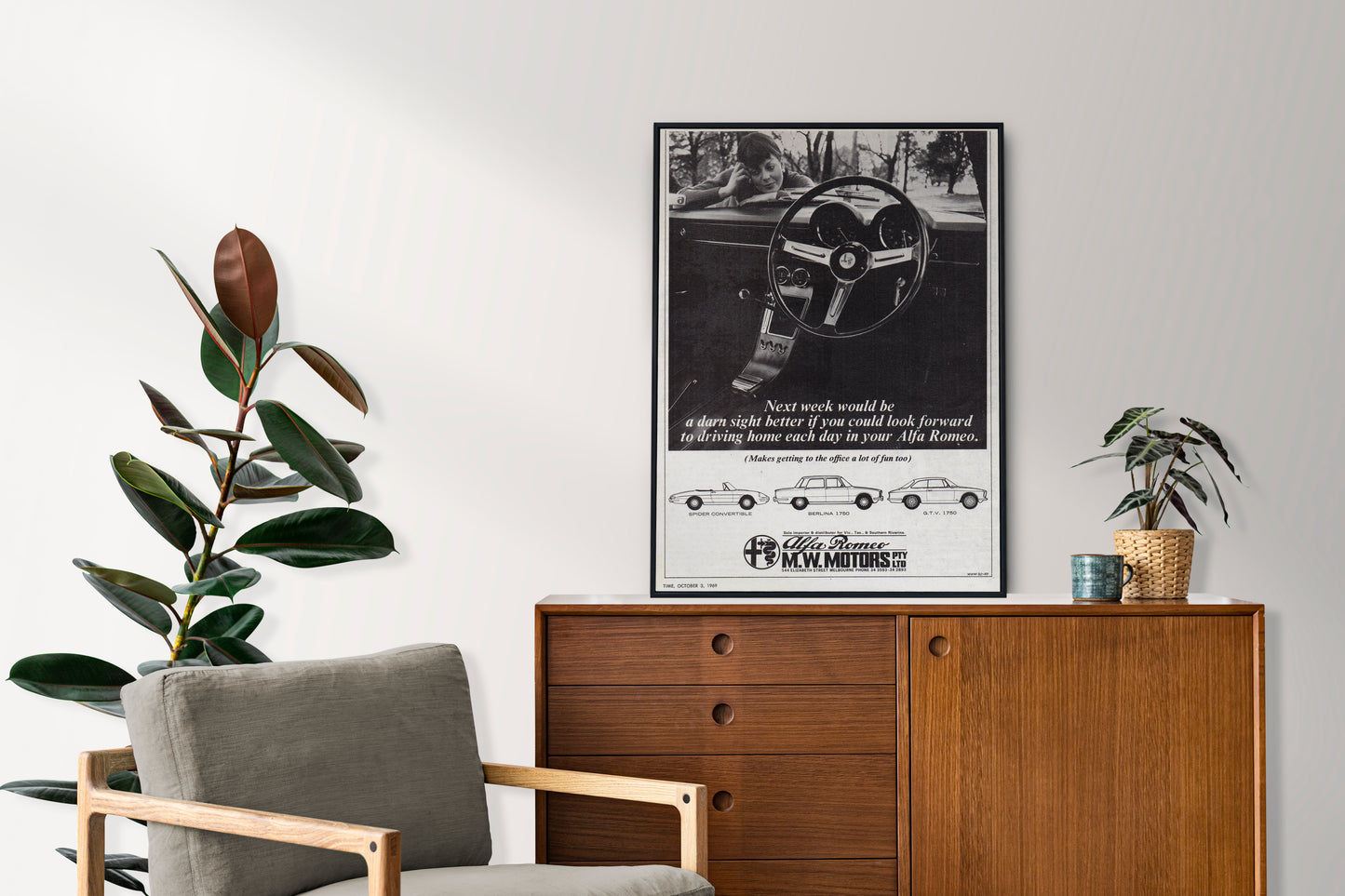 Alfa Romeo Poster