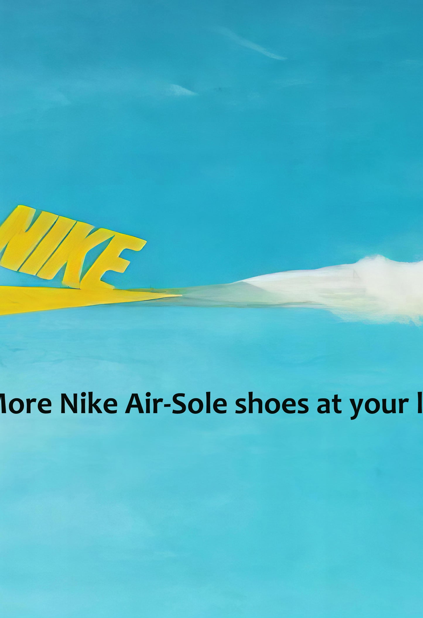 Nike Air Show 1985 Poster