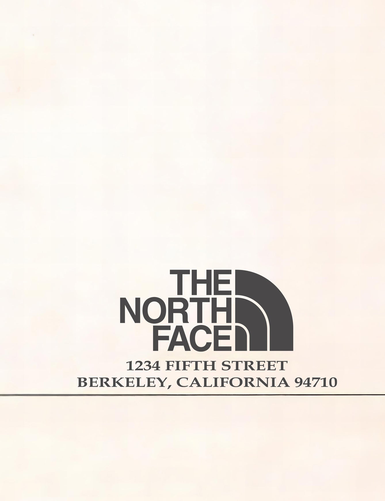 The North Face Poster