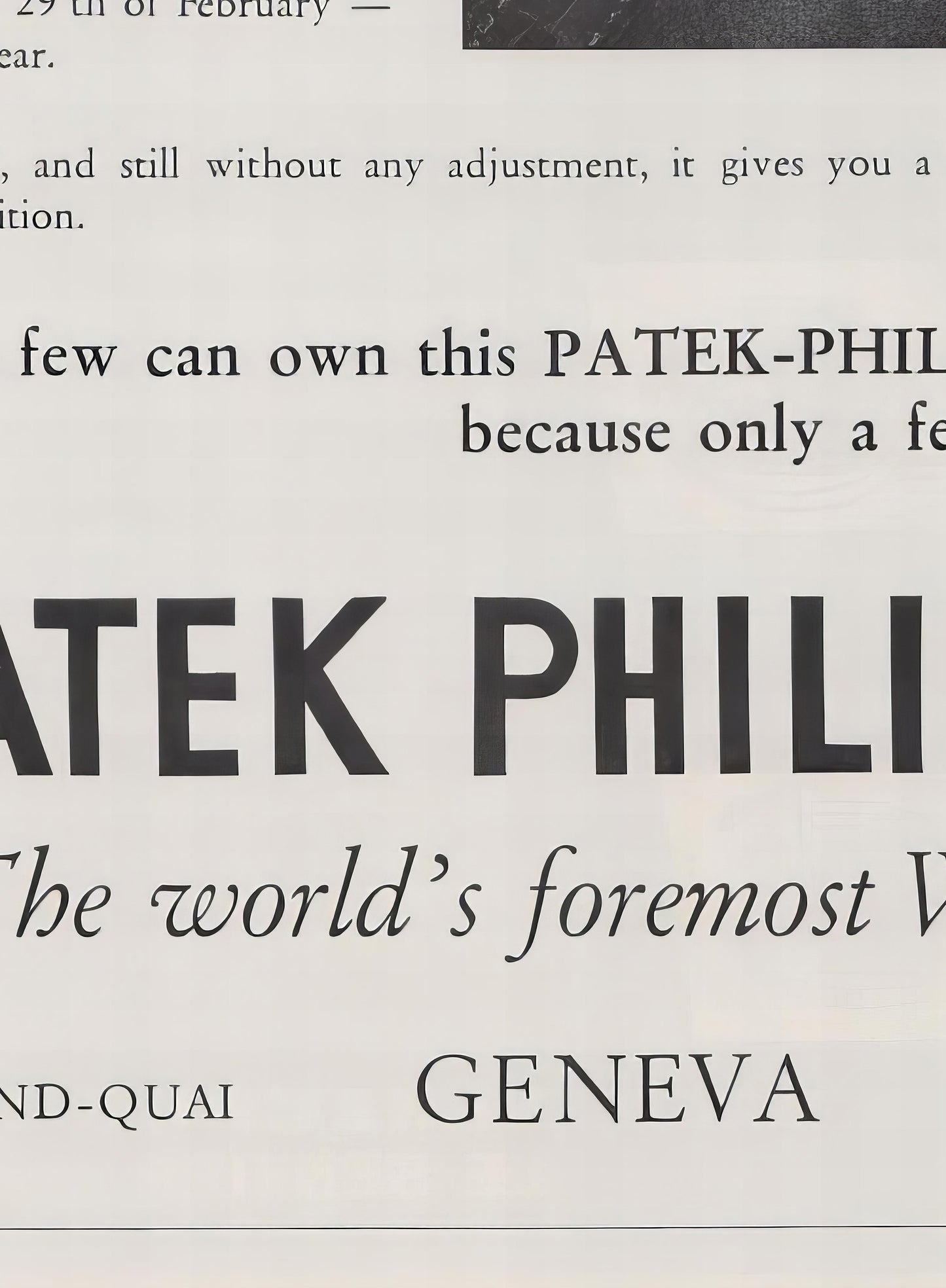 Patek Philippe Poster