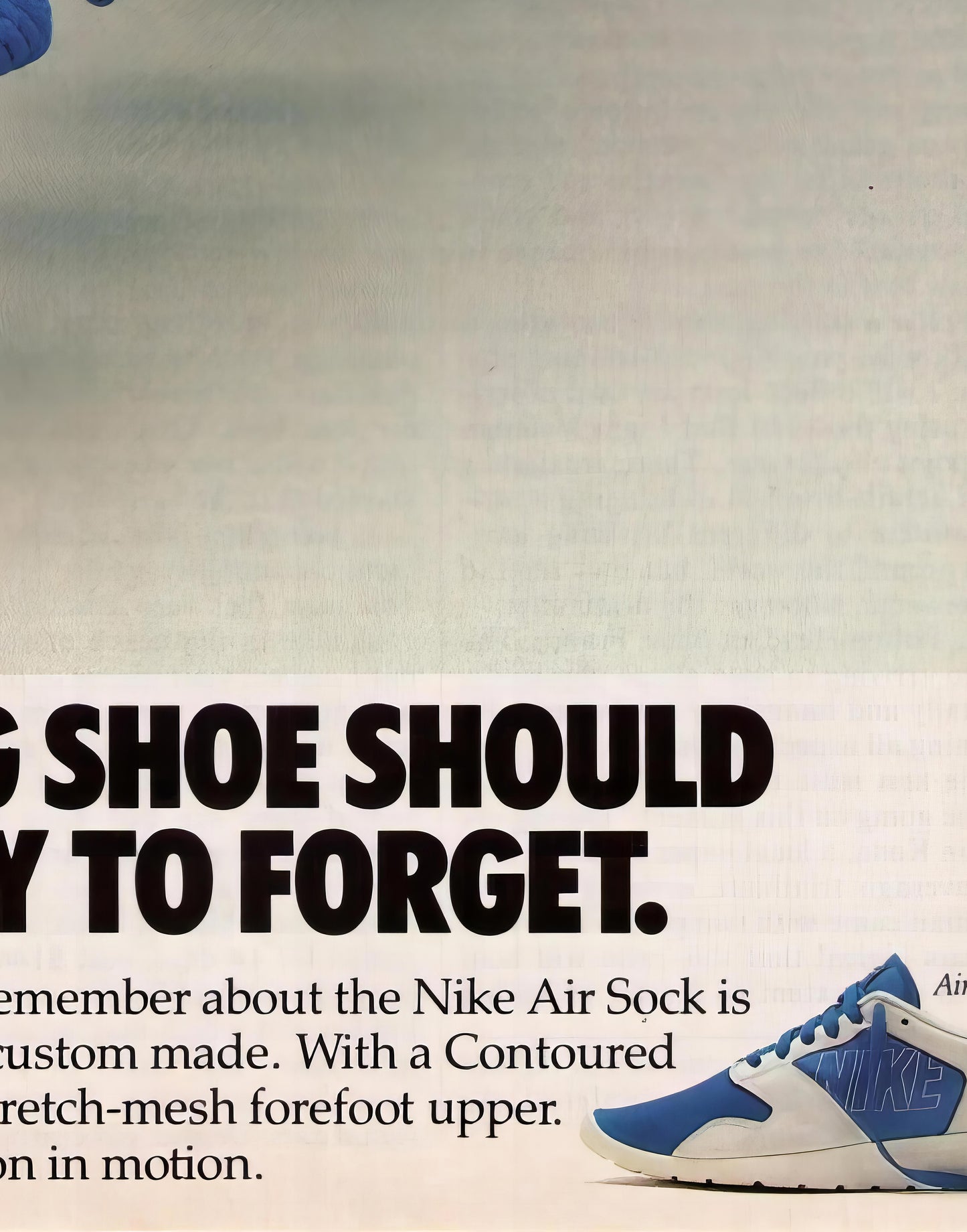 Nike "Air Sock" Poster