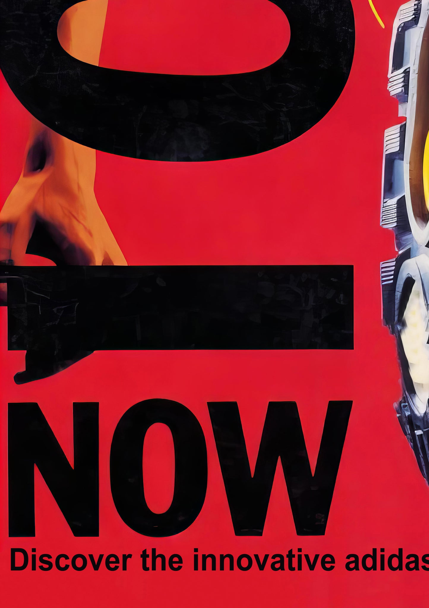 Adidas ZX8 Torsion "I Want I Can" 1989 Poster