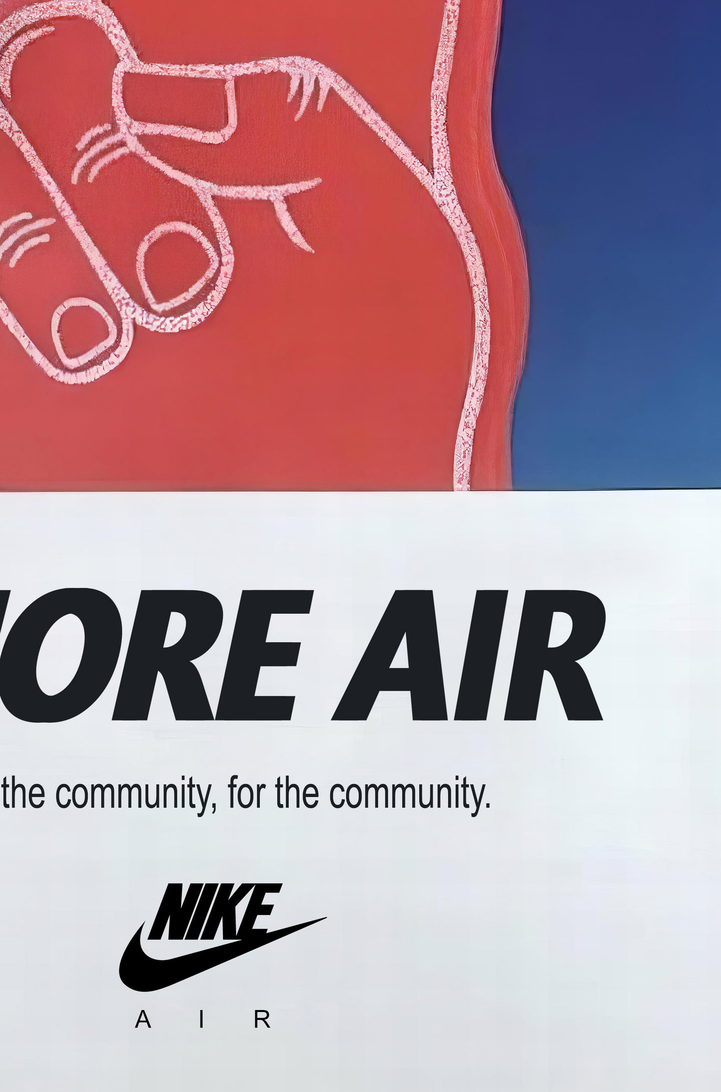 Nike "More Air" Sean Wotherspoon Poster
