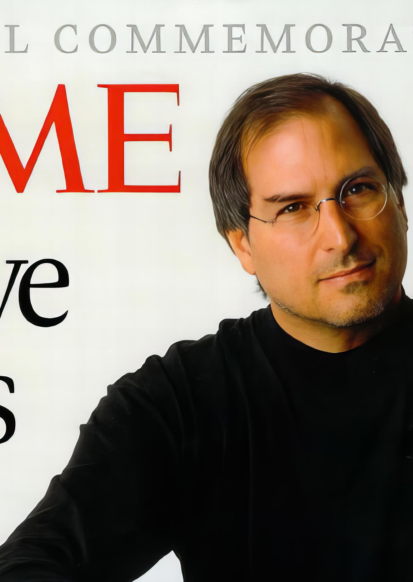 Time Front Cover Steve Jobs Apple Poster