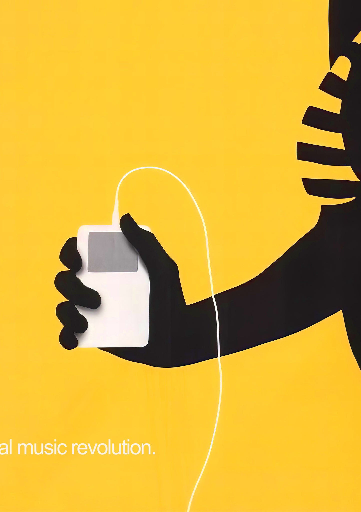 Apple iPod "Music Revolution" Poster