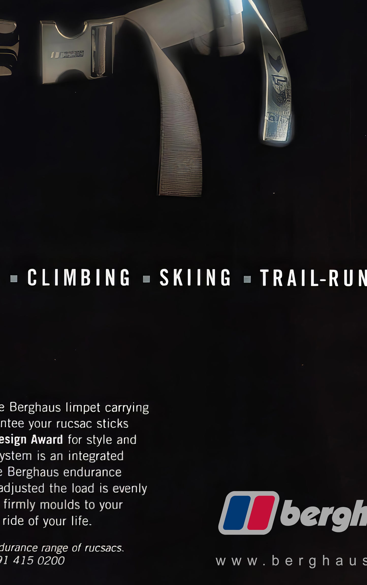 Berghaus Backpack Poster