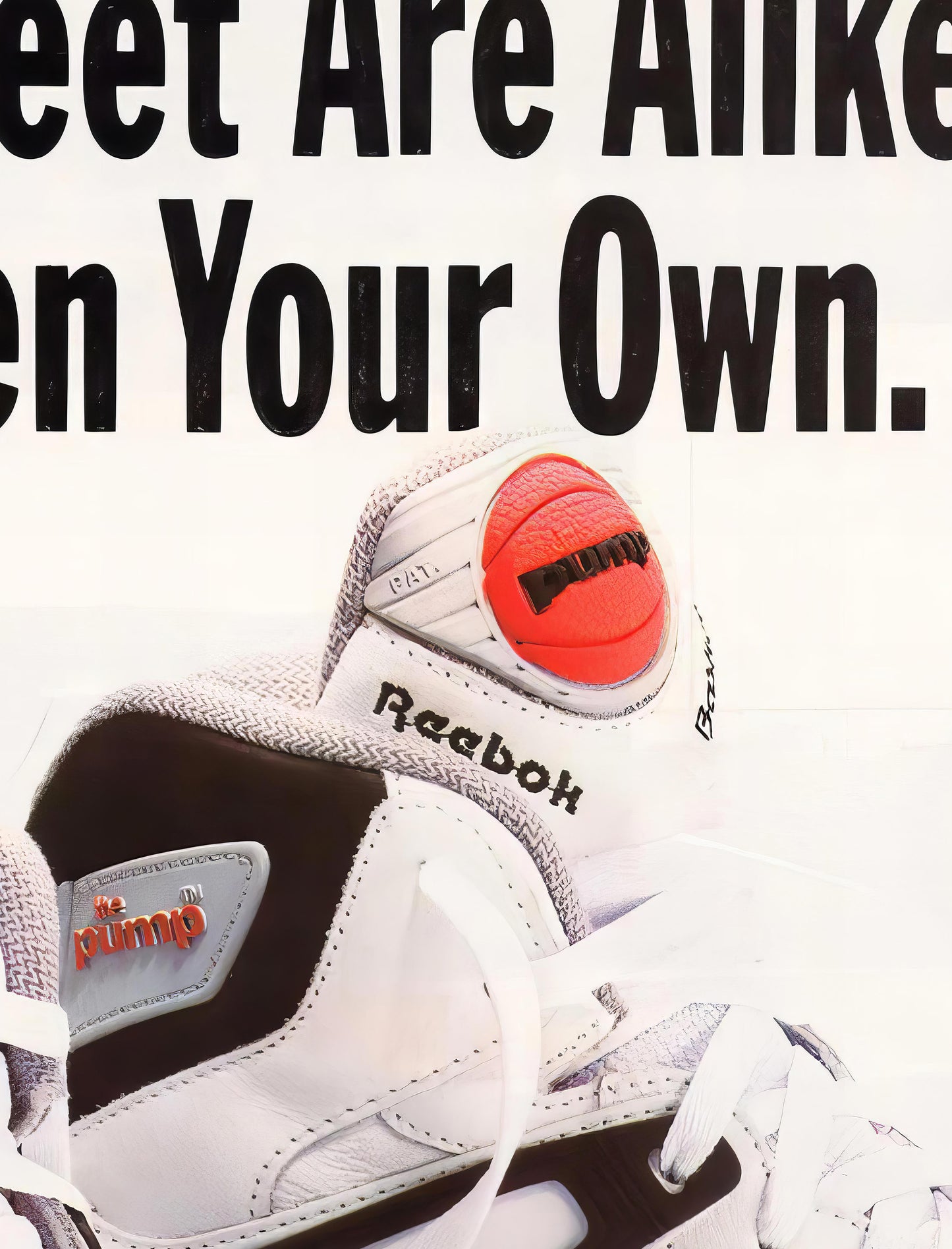 Reebok Pump Poster