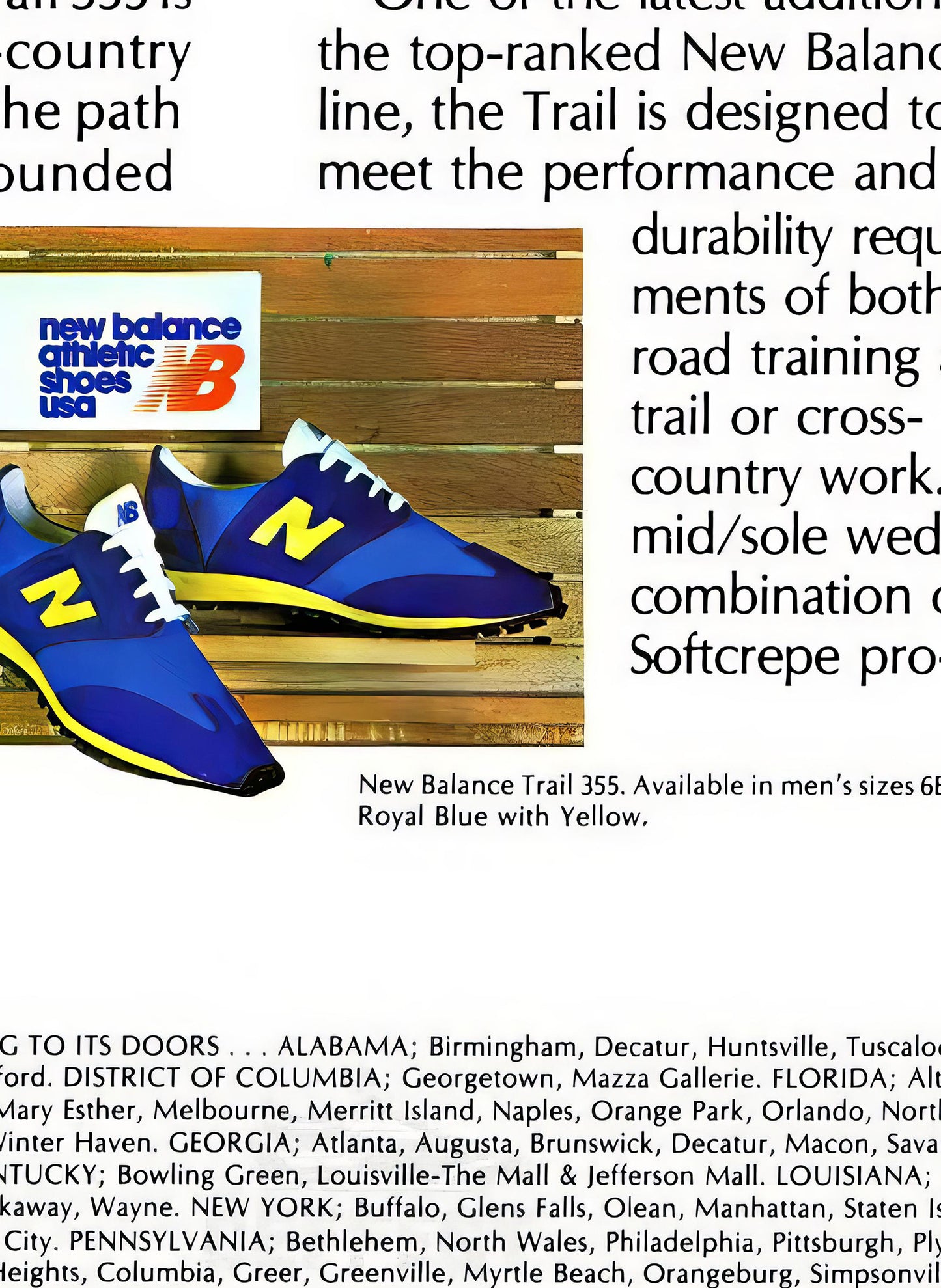 New Balance Poster