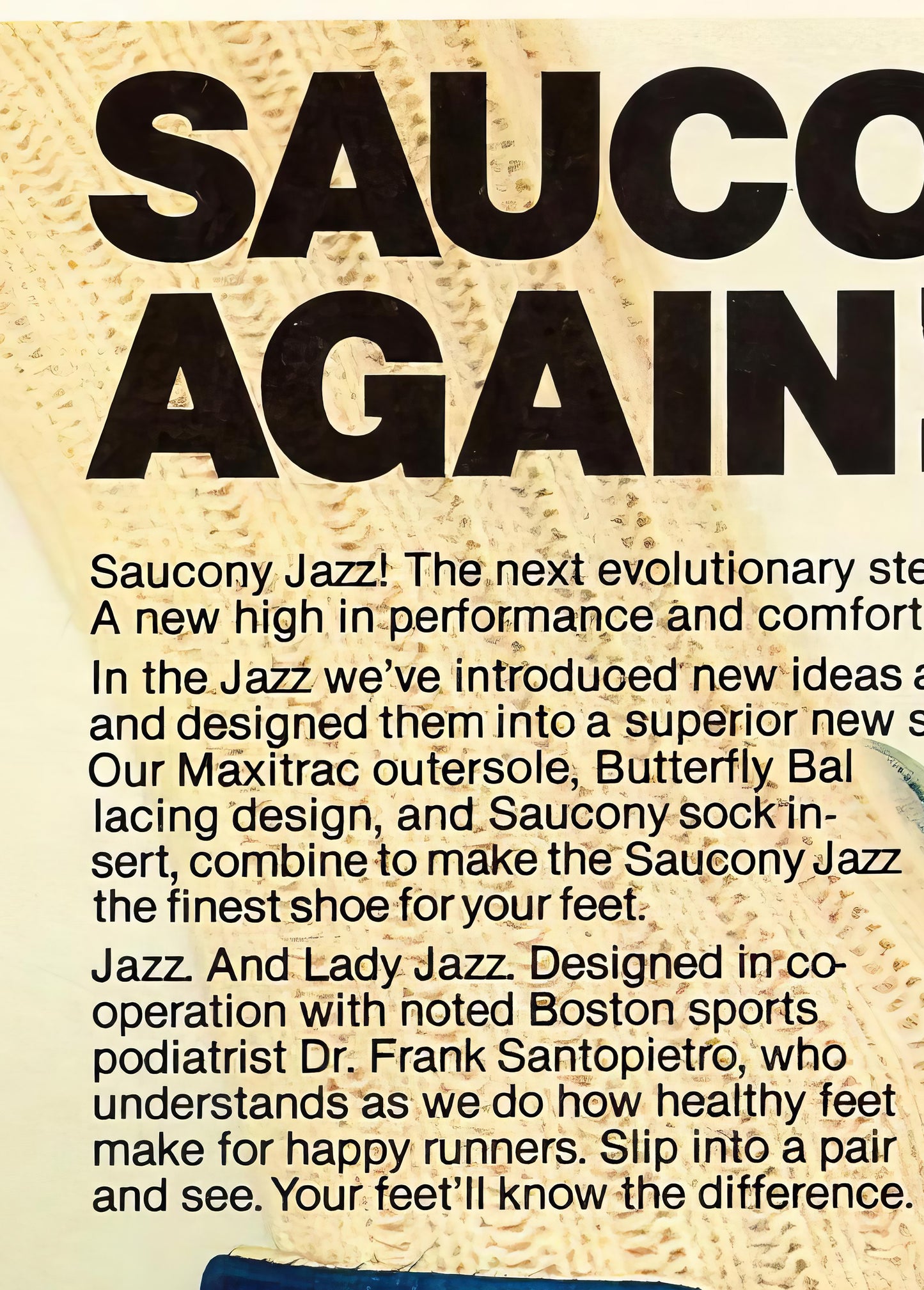 Saucony Jazz Poster