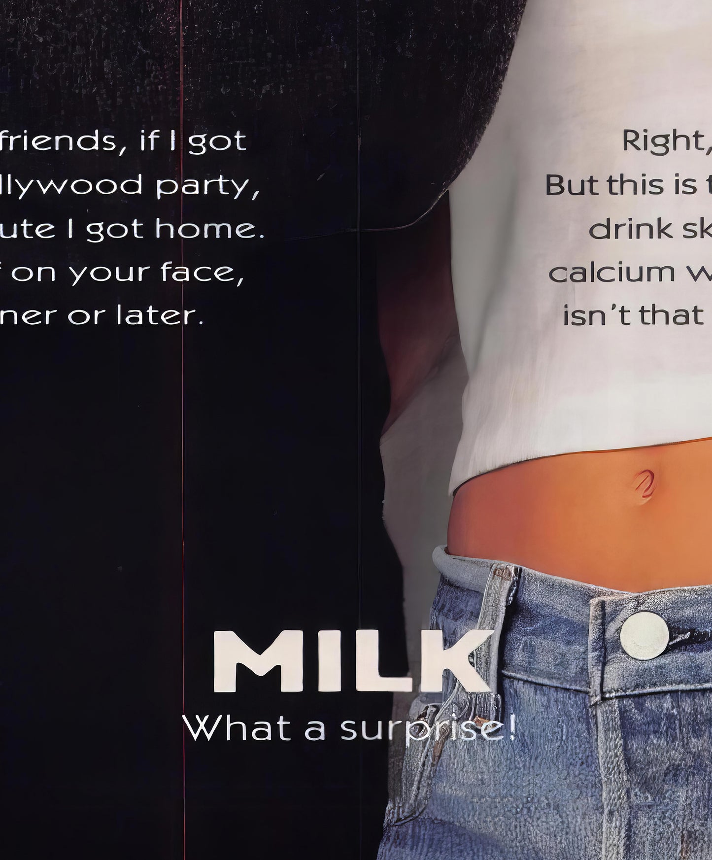 Got Milk? "Friends" Lisa Kudrow and Jennifer Aniston Poster