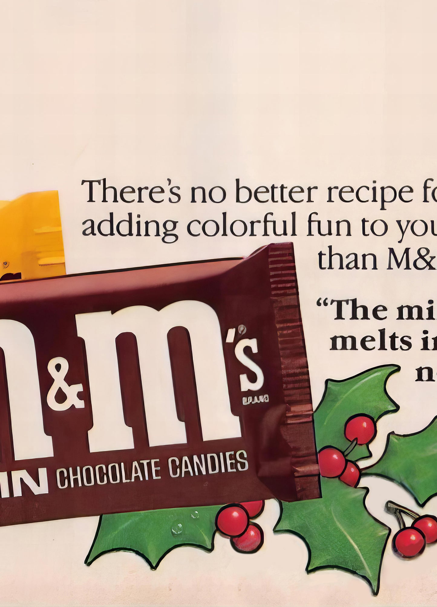 M&M's Poster
