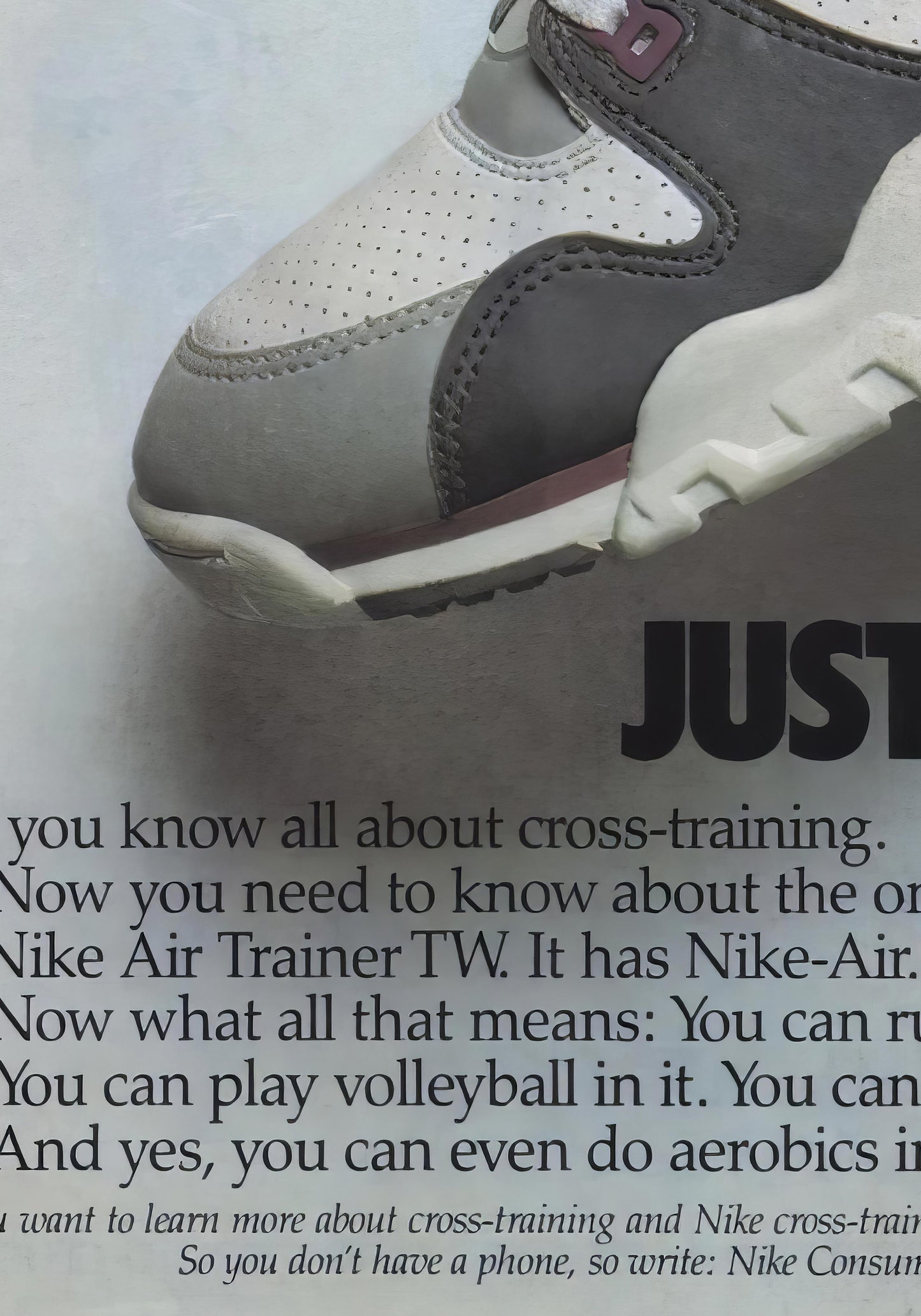 Nike "Just Do It" Poster